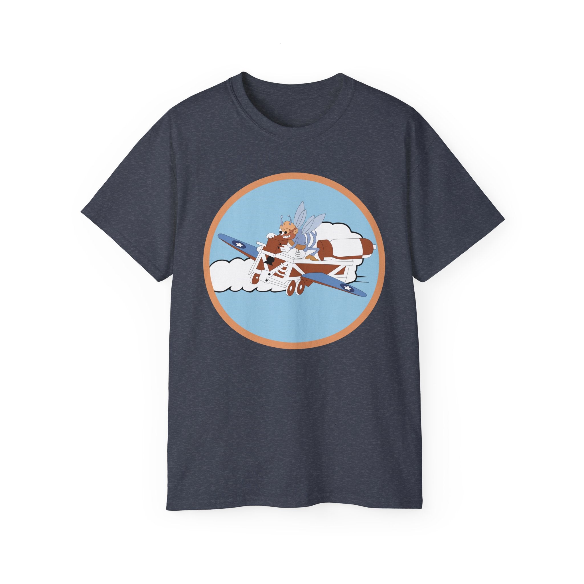 Unisex Ultra Cotton Tee - AAC - 782nd Bomb Squadron, 465th Bomb Group - 15th AF wo Txt X 300