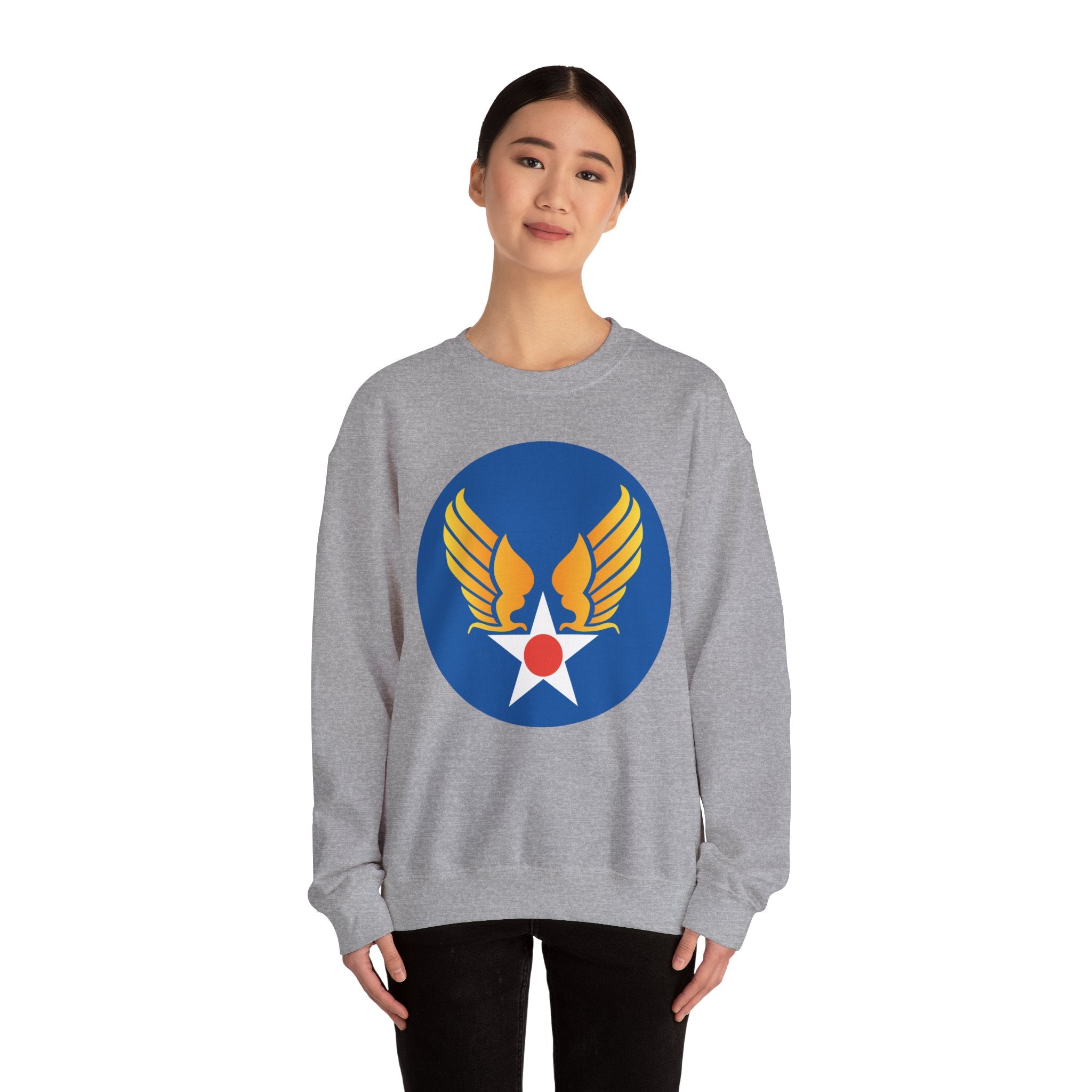Crewneck Sweatshirt - SSI - AAC - 1st Army Air Force wo Txt X 300