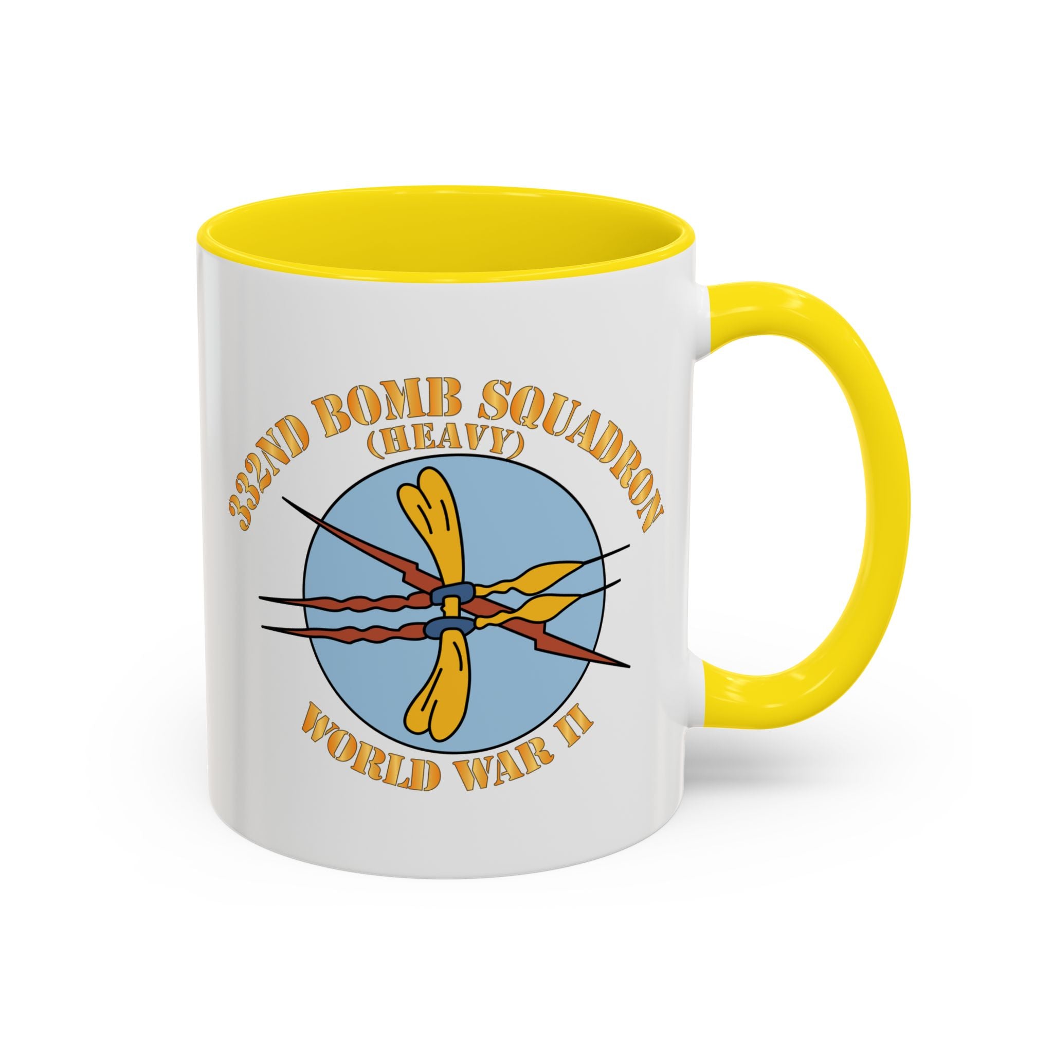 Accent Coffee Mug - AAC - 332nd Bomb Squadron WWII X 300