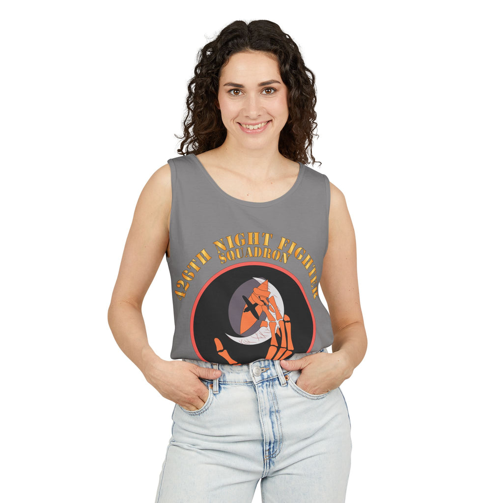 Unisex Garment-Dyed Tank Top - AAC - 426th Night Fighter Squadron - WWII X 300