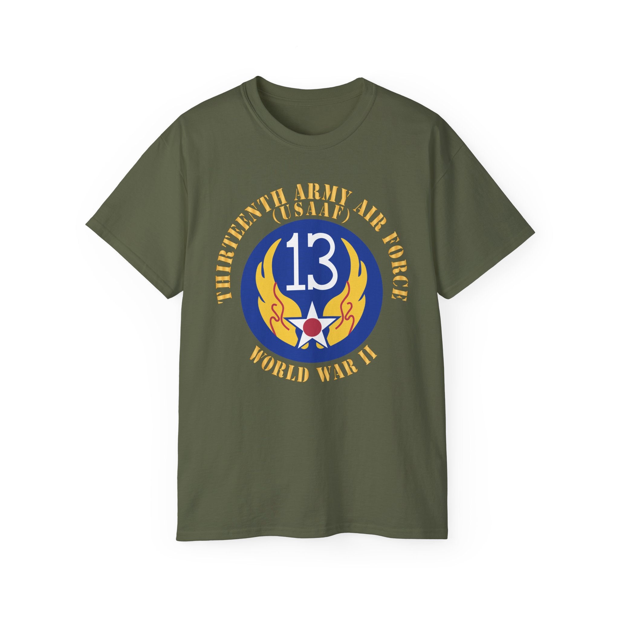 Unisex Ultra Cotton Tee - AAC - SSI - 13th Air Force - WWII - USAAF x 300