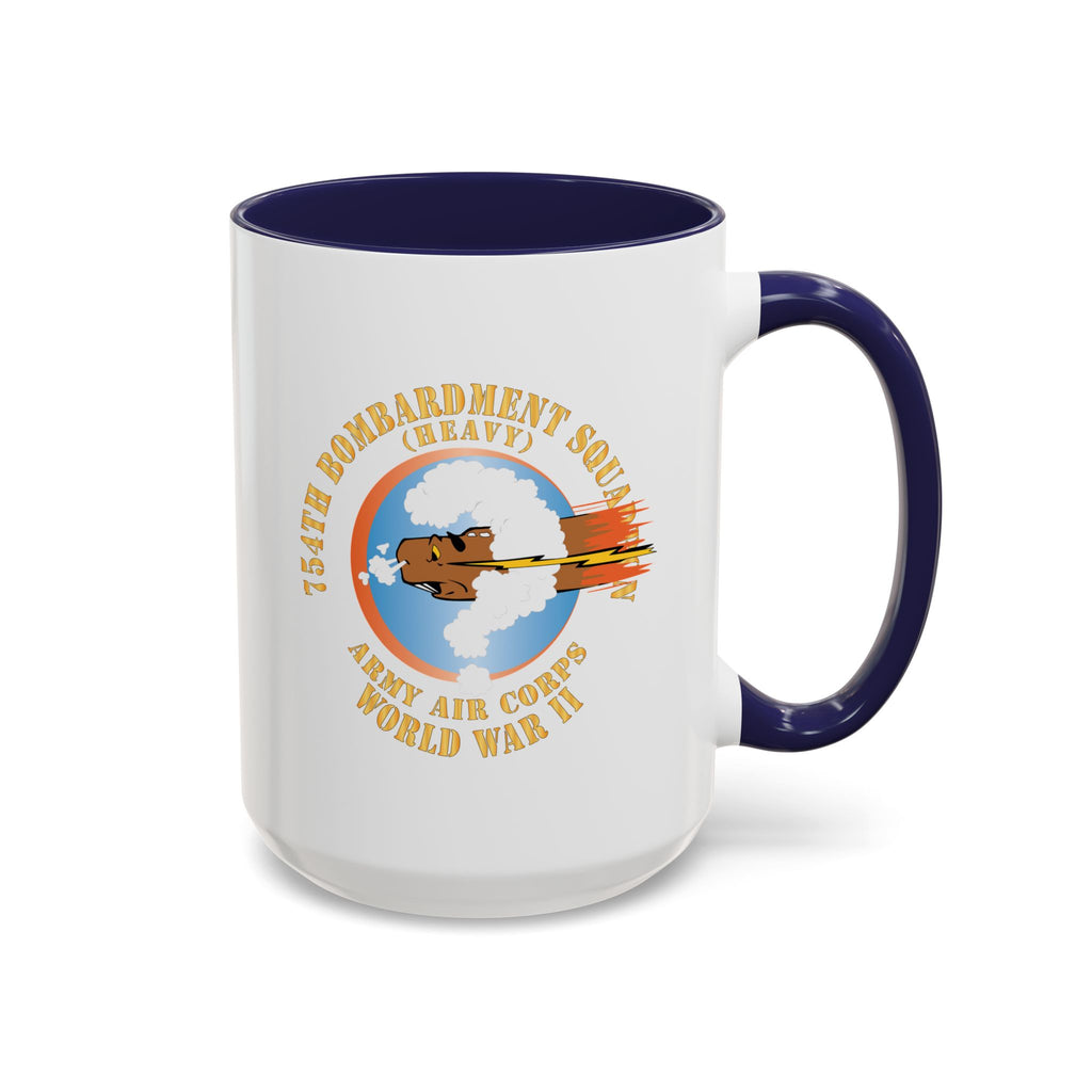 Accent Coffee Mug - AAC - 754th Bombardment Squadron - Army Air Corps - WWII X 300