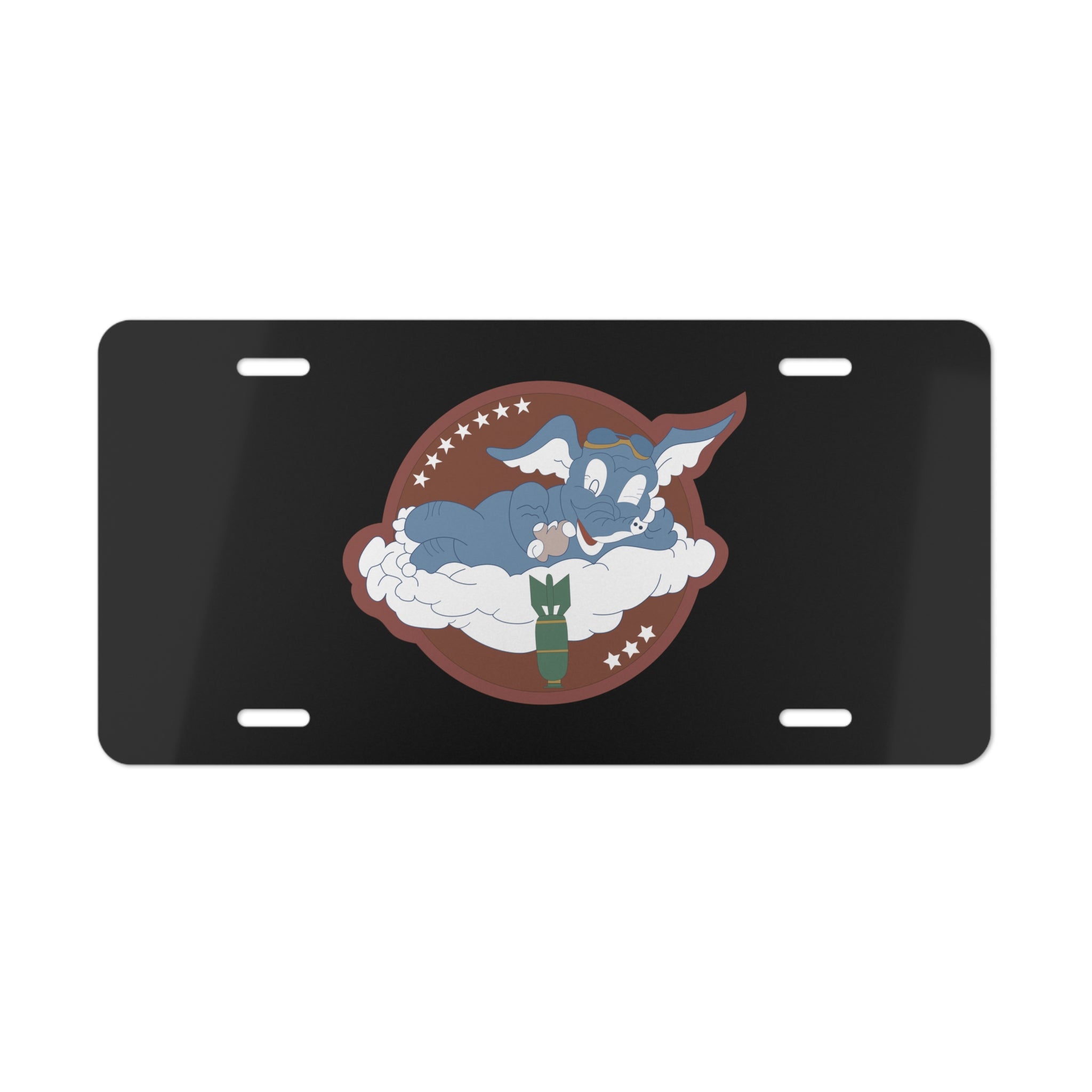 License Plate - AAC - 873rd Bomb Squadron, 498th Bomb Group - 20th AAF wo Txt X 300