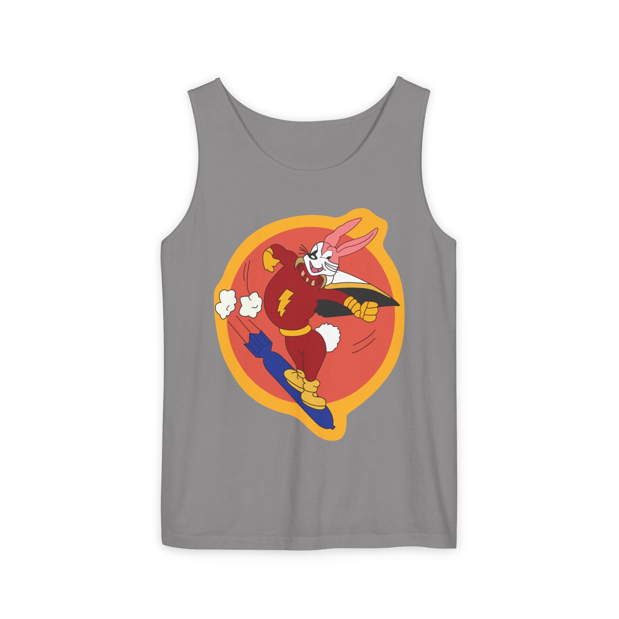 Unisex Garment-Dyed Tank Top - ACC - 715th  Bombardment Squadron wo Txt X 300
