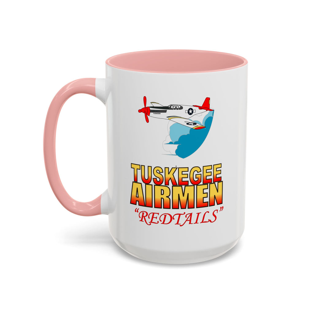 Accent Coffee Mug - Army Air Corp - Tuskegee Airmen - Redtails - AC - X 300