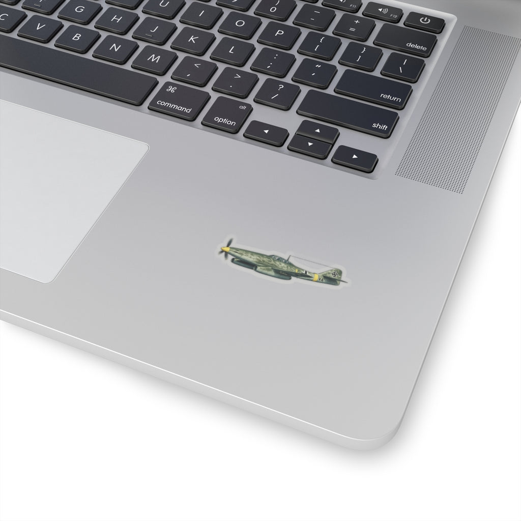 Kiss-Cut Stickers - WWII - Fighter Aircraft - Messerschmitt Me 262 - Profile - Left - In Flight