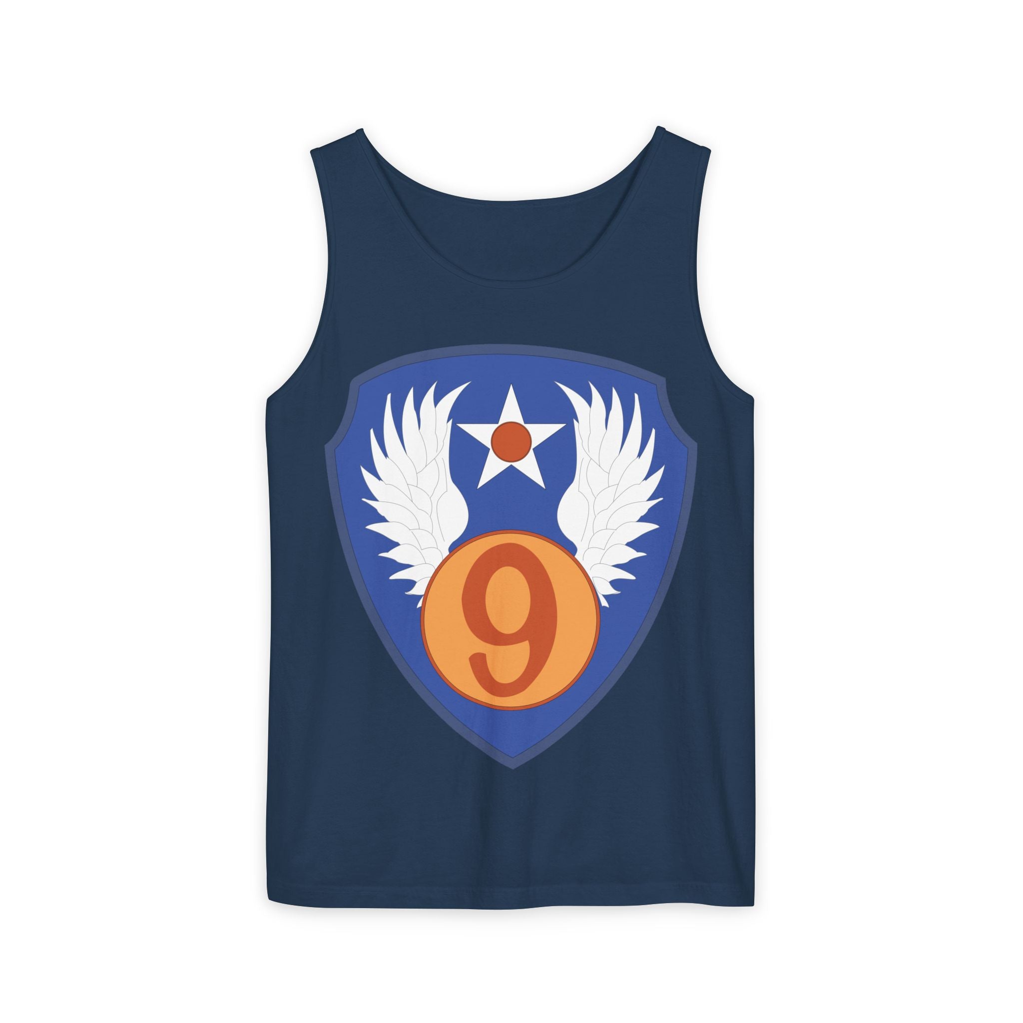 Unisex Garment-Dyed Tank Top - AAC - SSI - 9th Air Force wo Txt X 300