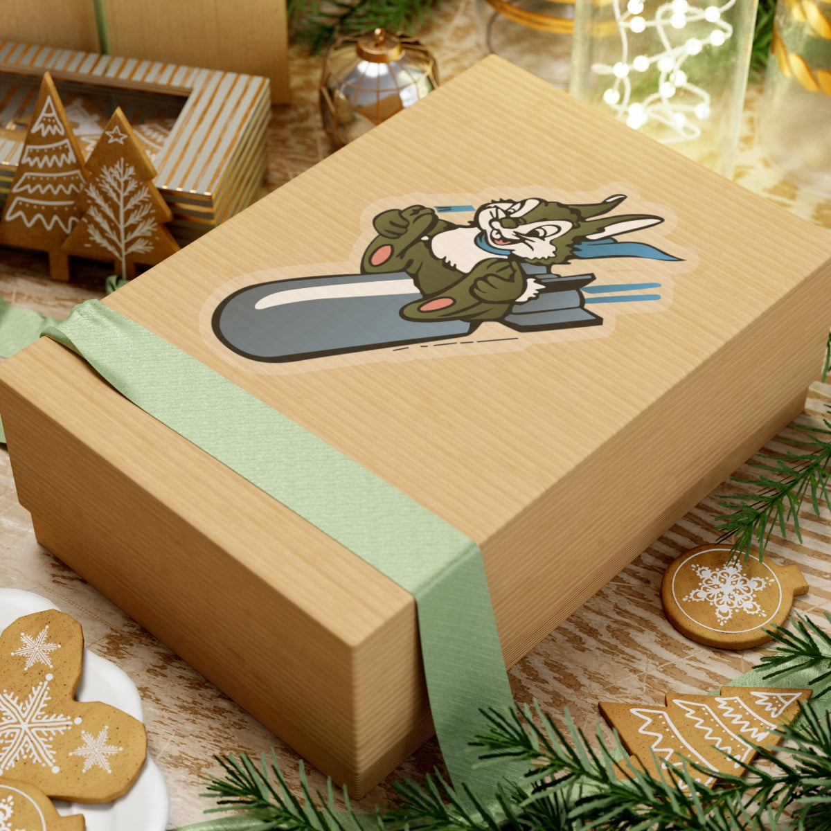 Kiss-Cut Stickers - AAC - 799th Bombardment Squadron wo txt X 300