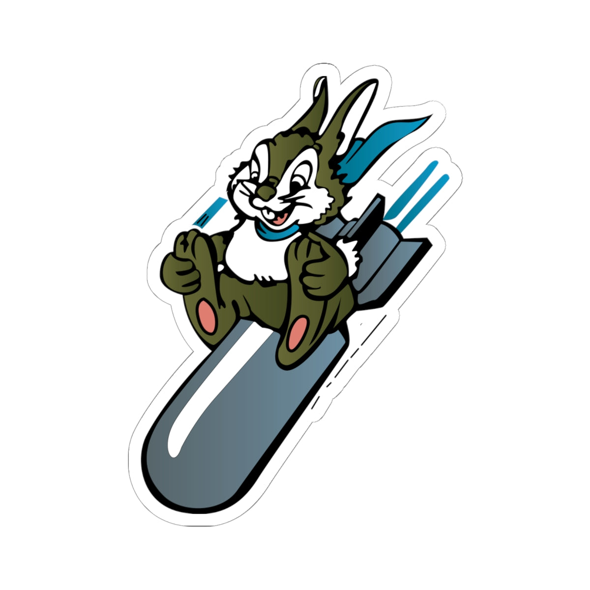 Kiss-Cut Stickers - AAC - 799th Bombardment Squadron wo txt X 300