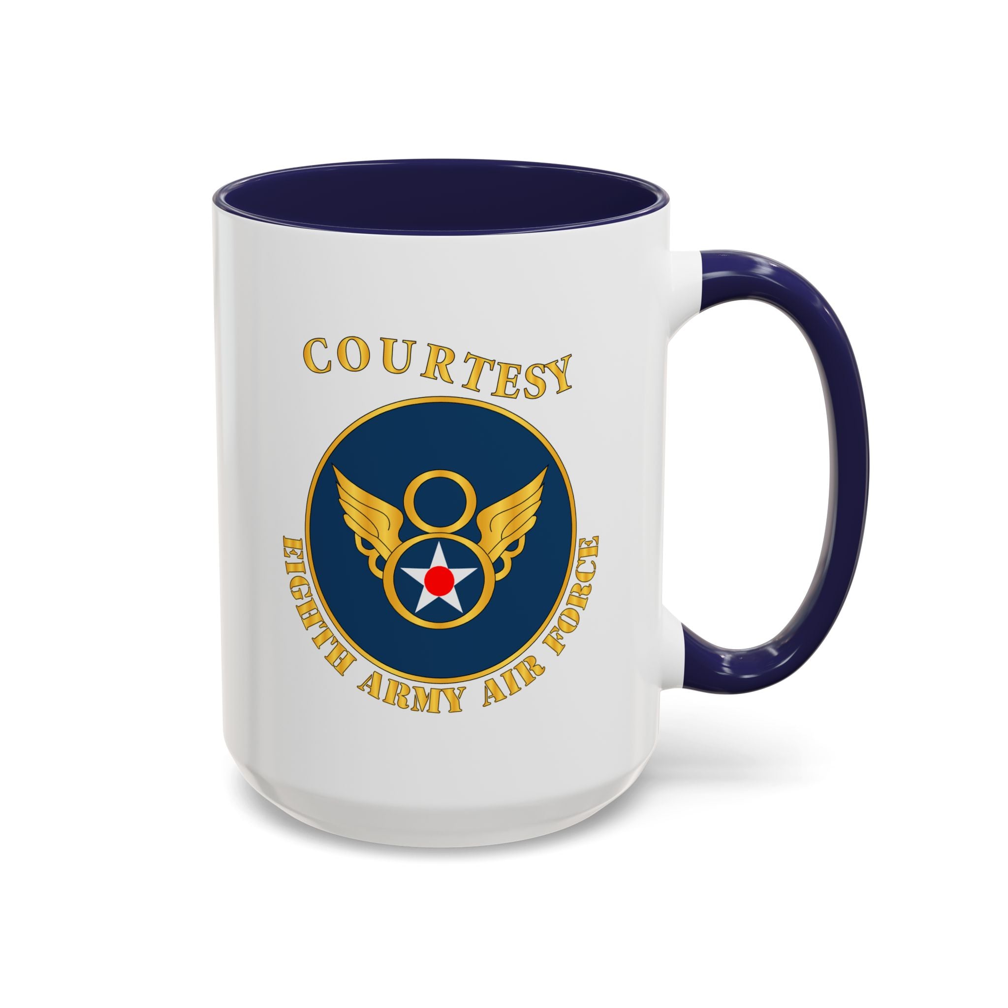 Accent Coffee Mug - AAC - 8th Air Force - WWII - Courtesy 8 AAF x 300
