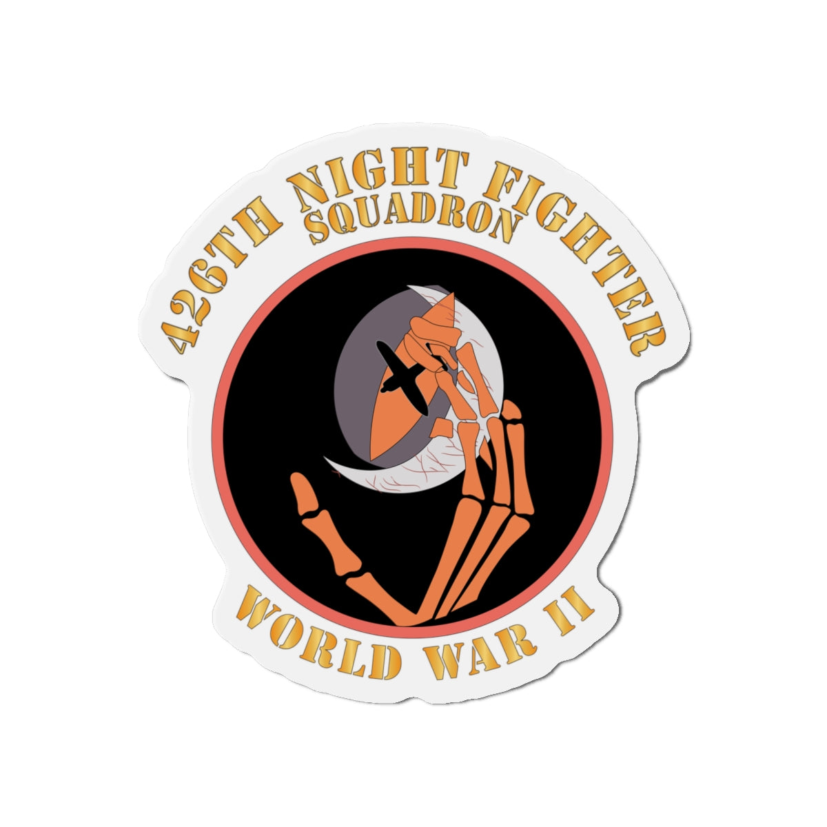 Die-Cut Magnets - AAC - 426th Night Fighter Squadron - WWII X 300
