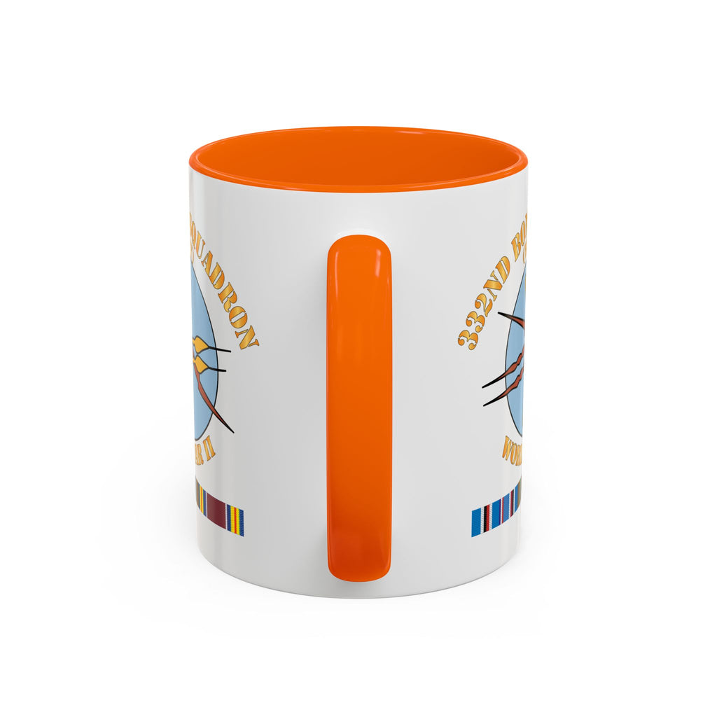 Accent Coffee Mug - AAC - 332nd Bomb Squadron WWII w SVC X 300