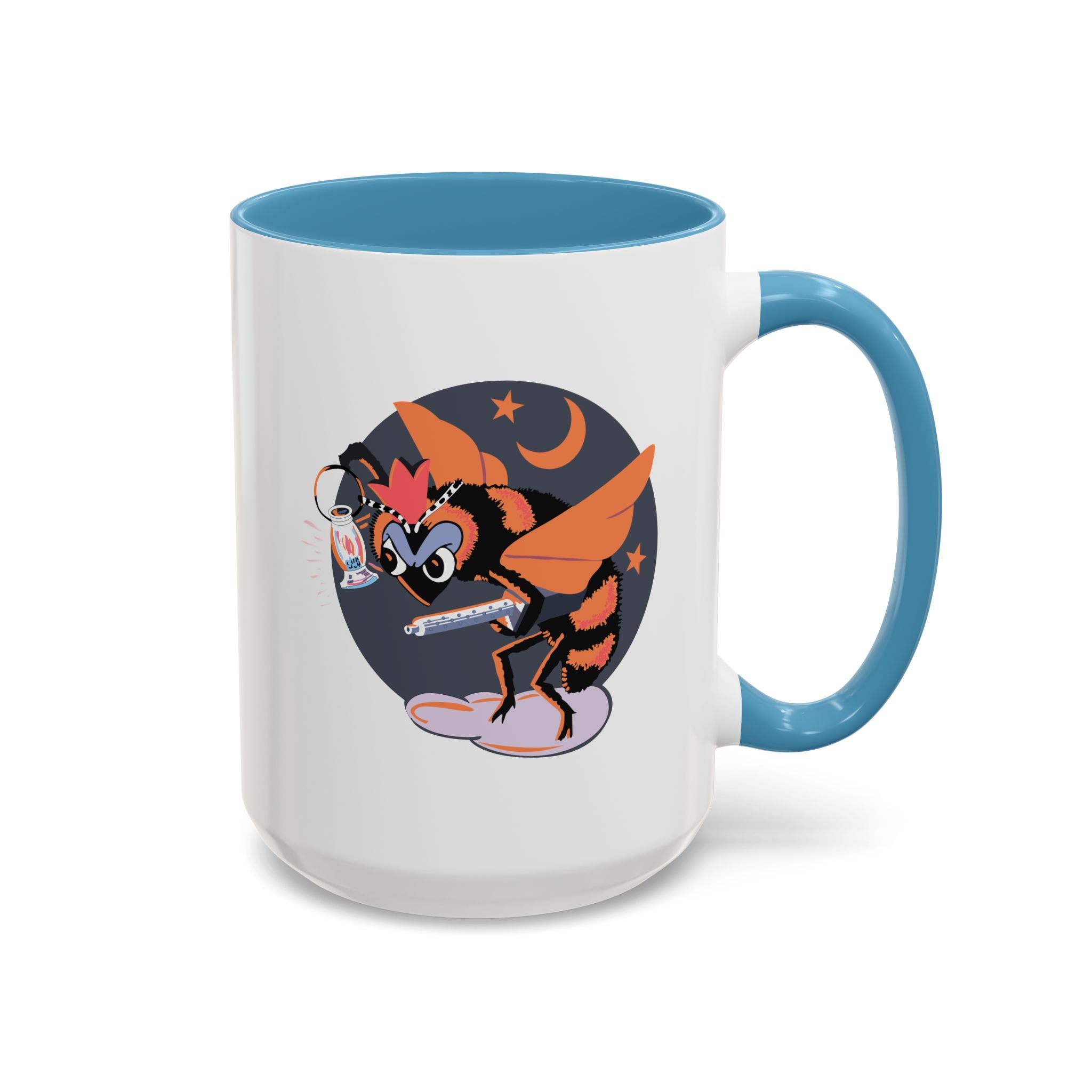 Accent Coffee Mug - AAC - 418th Night Fighter Squadron wo txt X 300