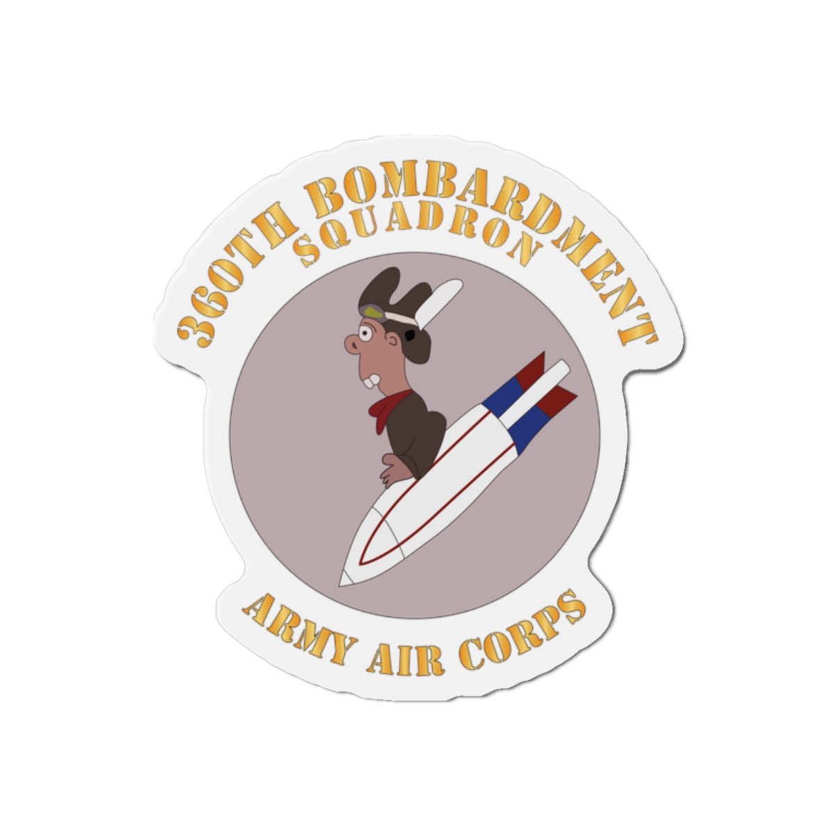 Die-Cut Magnets - AAC - 360th Bombardment Squadron X 300