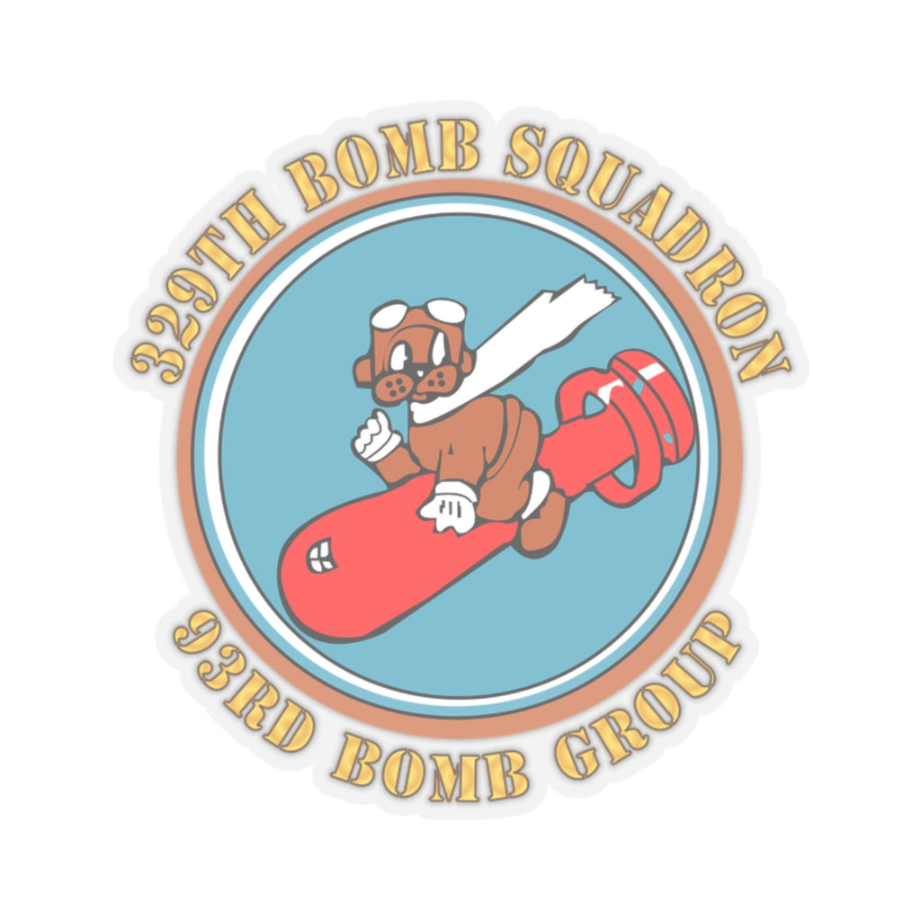 Kiss-Cut Stickers - AAC - 329th Bomb Squadron,93rd Bomb Group - WWII - USAAF