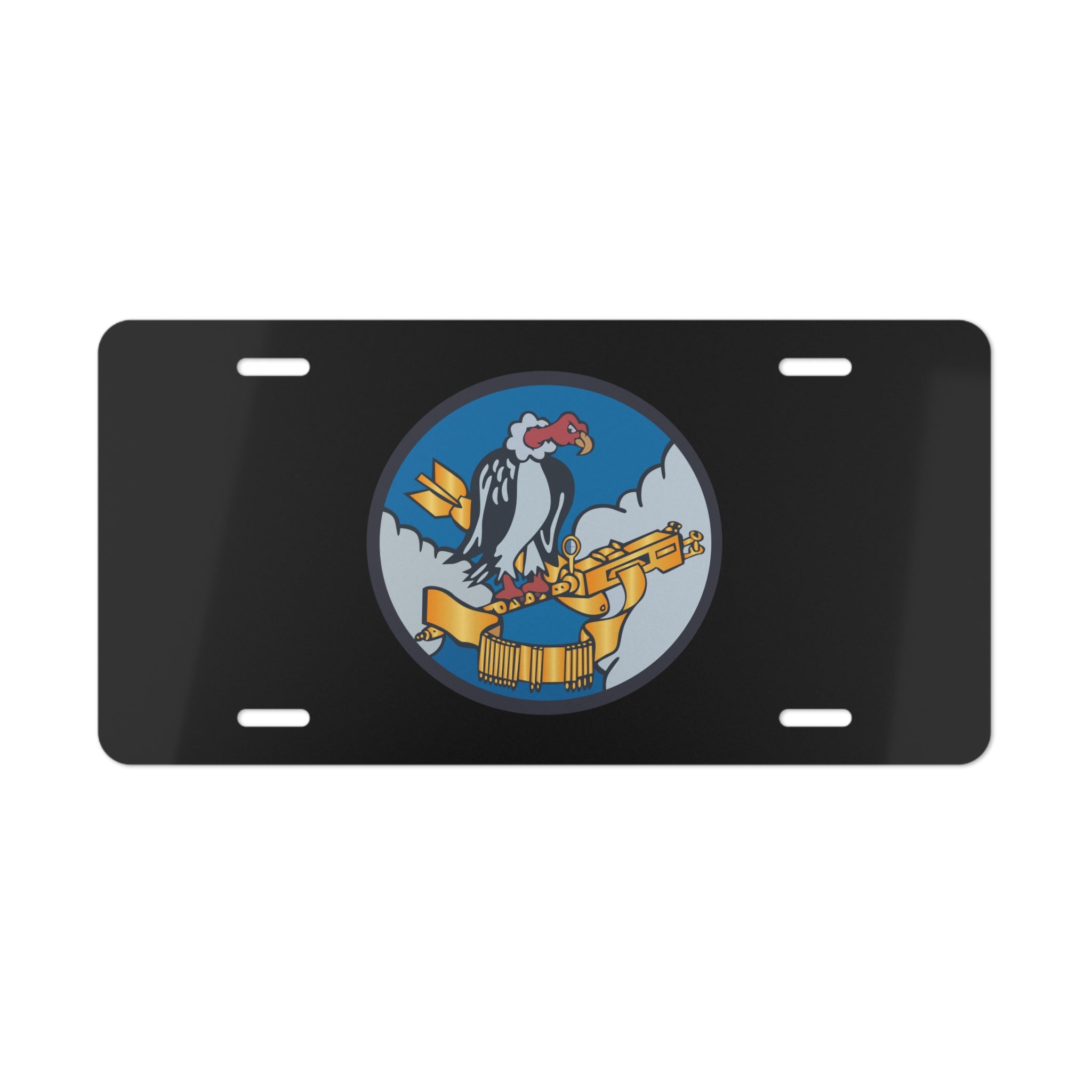 License Plate - AAC - 824th Bomb Squadron, 484th Bomb Group - 15th AAF wo txt X 300