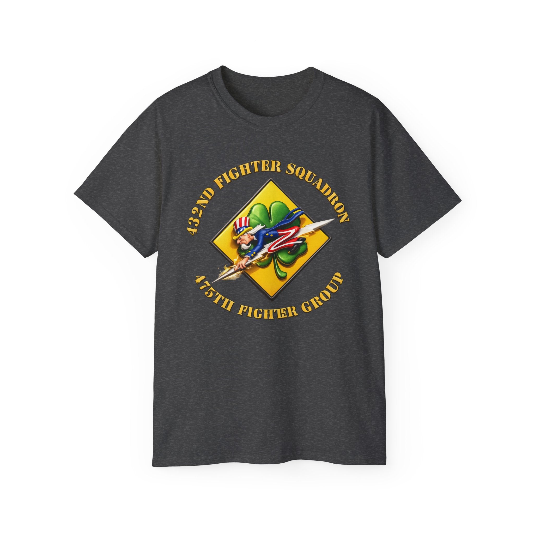 Unisex Ultra Cotton Tee - AAC - 432nd Fighter Squadron - 475th Fighter Group
