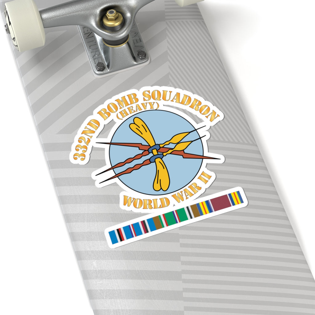 Kiss-Cut Stickers - AAC - 332nd Bomb Squadron WWII w SVC X 300