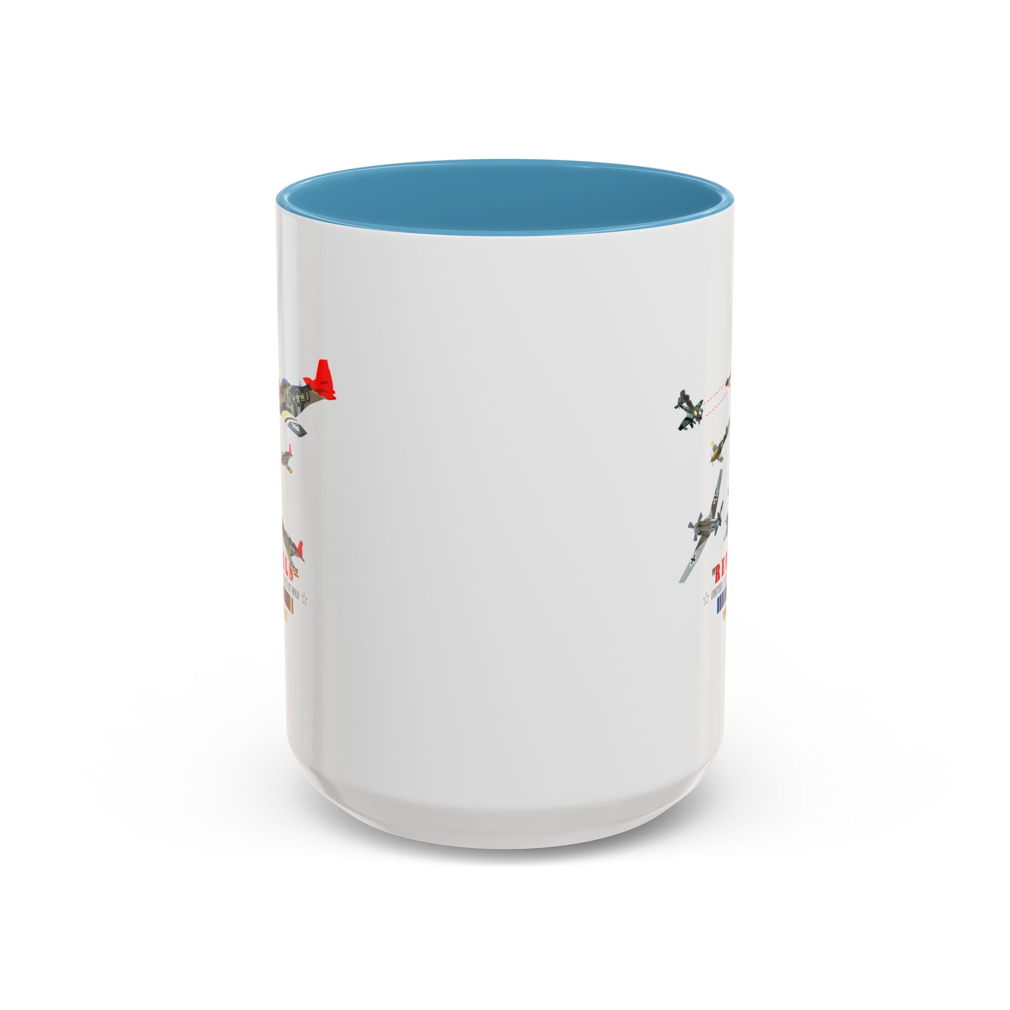 Accent Coffee Mug - Army - AAC - 332nd Fighter Group - Red Tails - At War