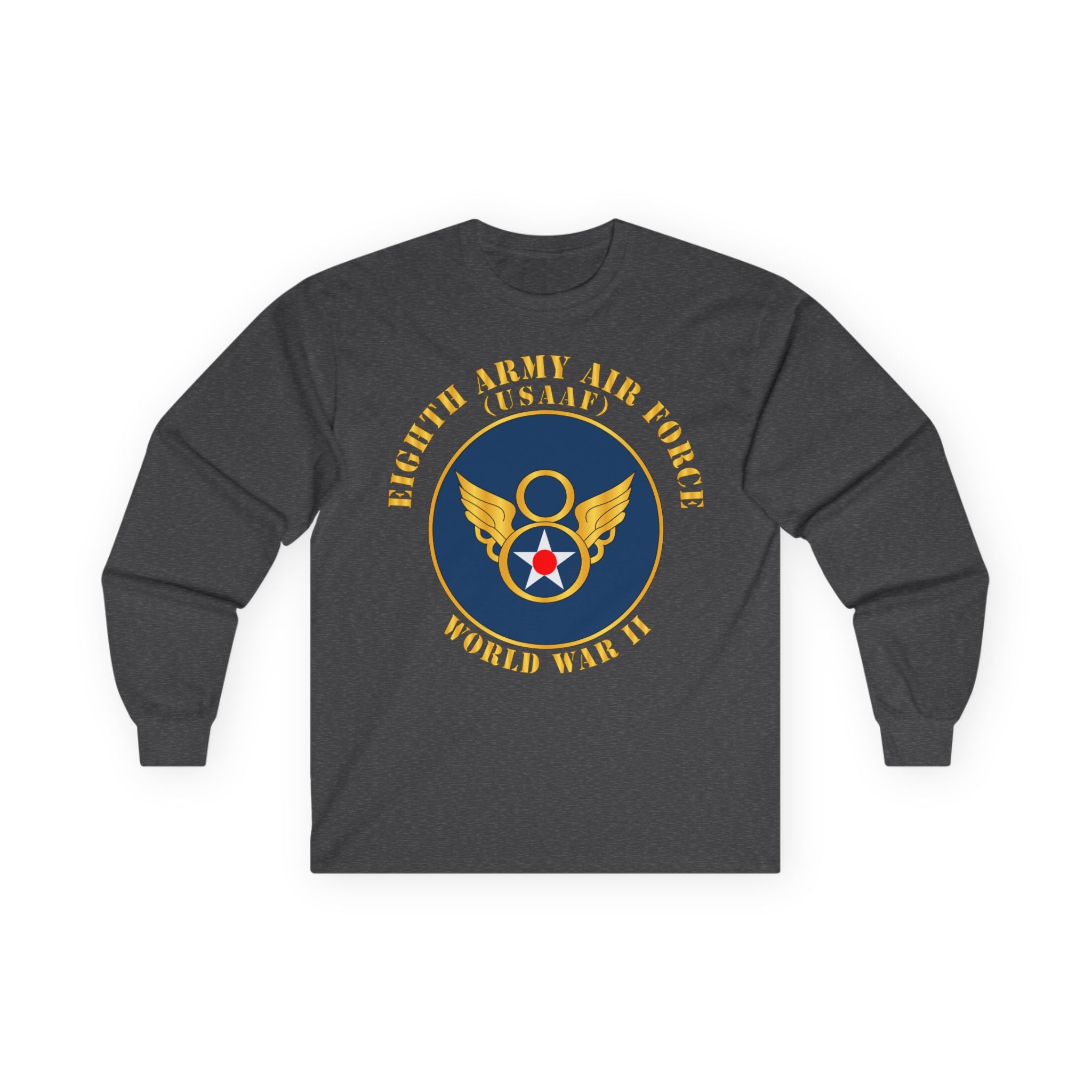 Unisex Long Sleeve Tee - AAC - 8th Air Force - WWII - USAAF x 300