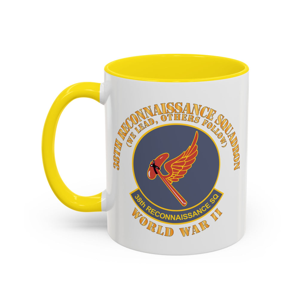 Accent Coffee Mug - AAC - 38th Reconnaissance Squadron - WWII X 300