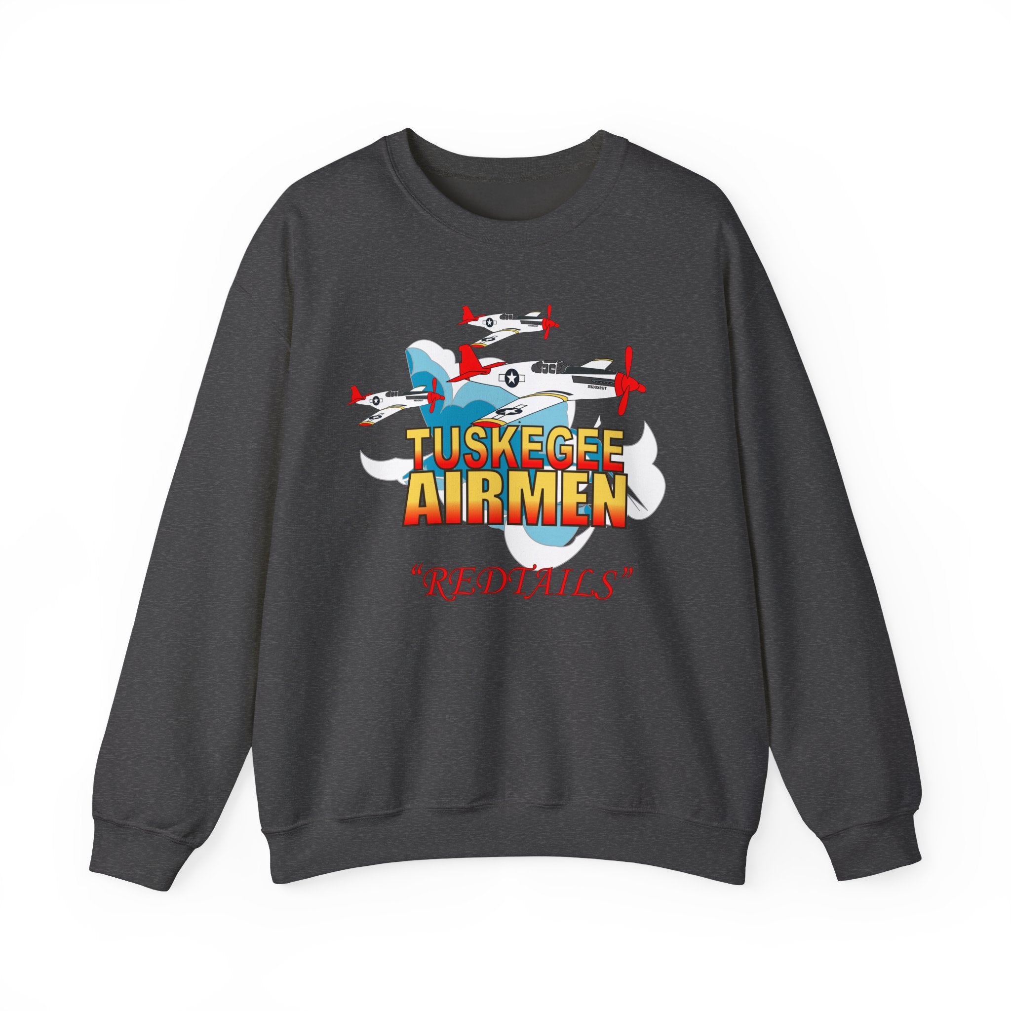 Crewneck Sweatshirt - Army Air Corp - Tuskegee Airmen - Redtails - 3AC - X 300