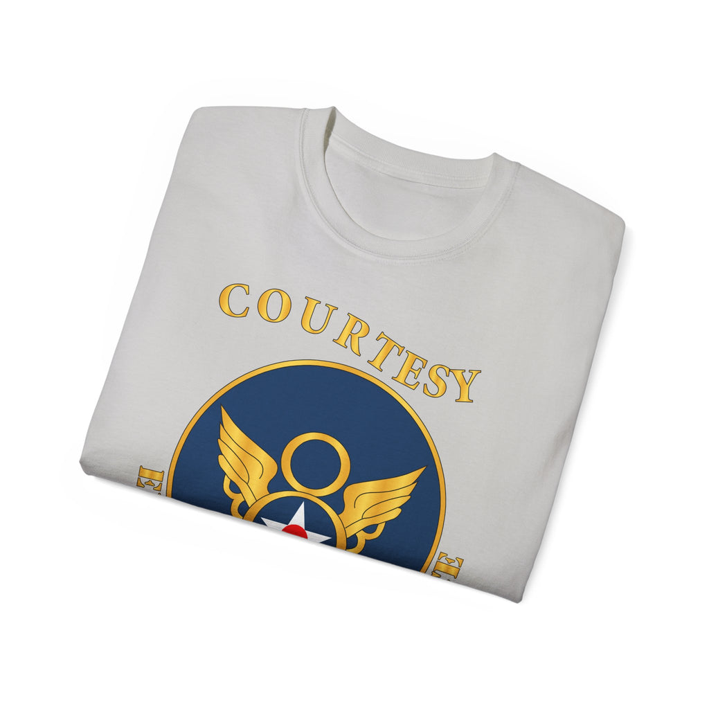 Unisex Ultra Cotton Tee - AAC - 8th Air Force - WWII - Courtesy 8 AAF x 300