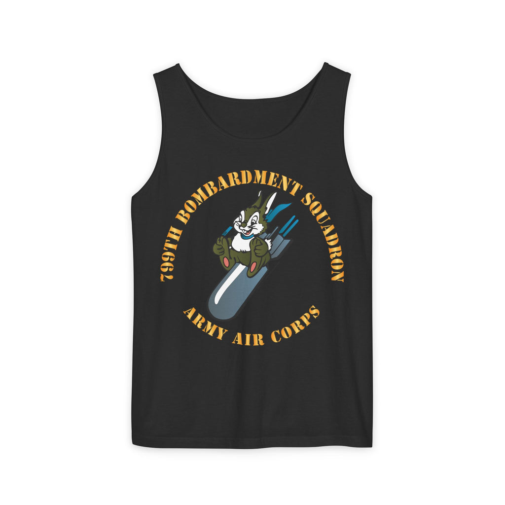 Unisex Garment-Dyed Tank Top - AAC - 799th Bombardment Squadron X 300