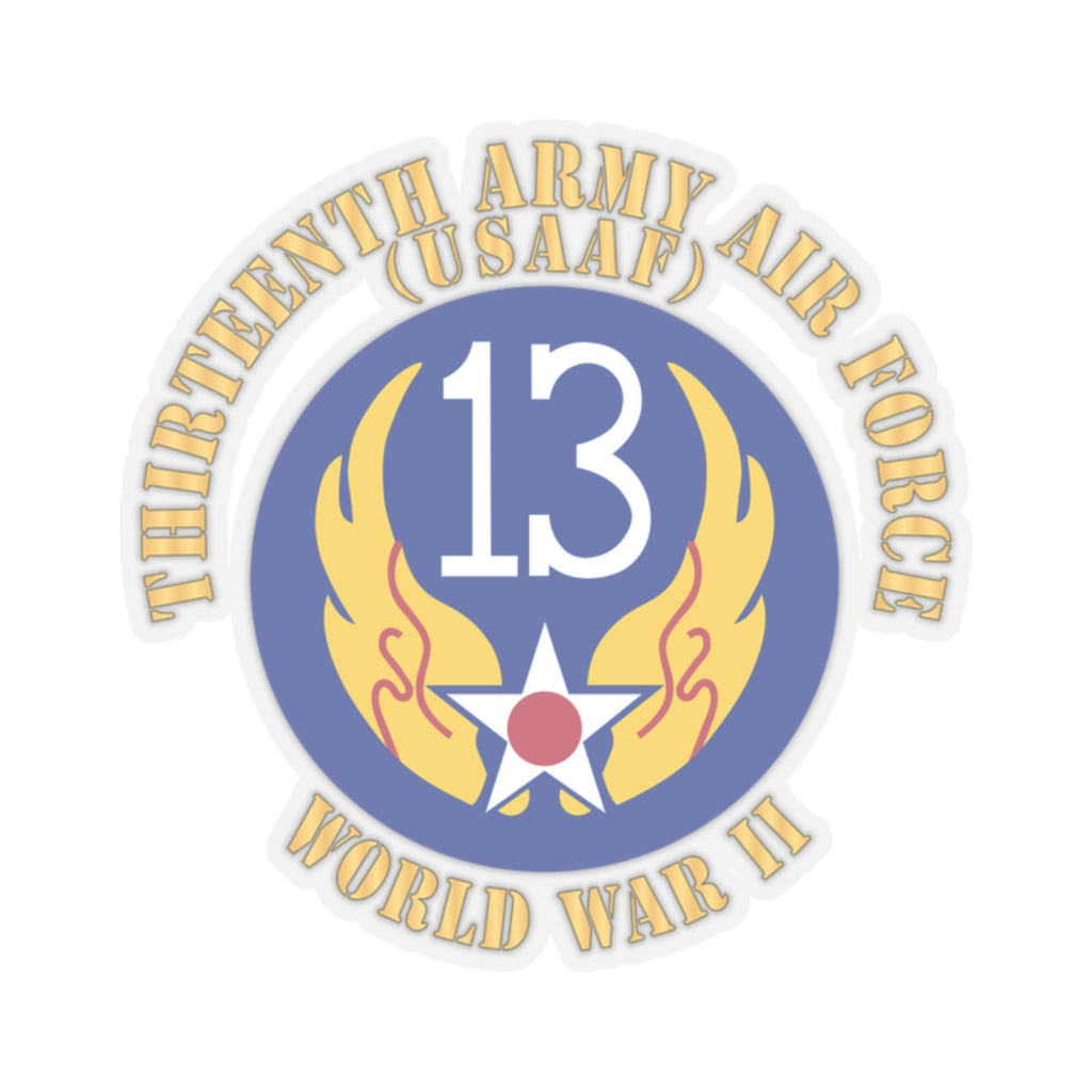 Kiss-Cut Stickers - AAC - SSI - 13th Air Force - WWII - USAAF x 300