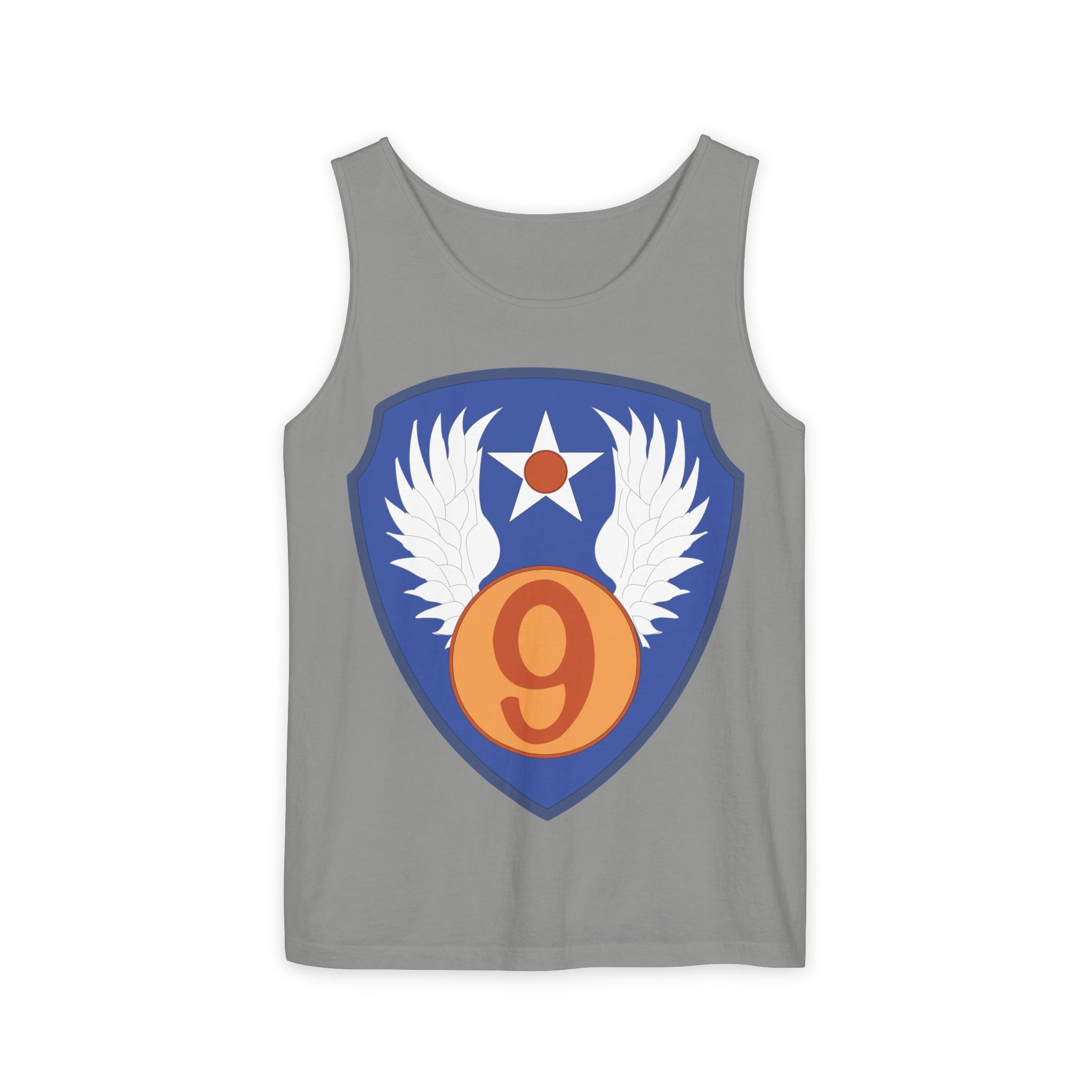 Unisex Garment-Dyed Tank Top - AAC - SSI - 9th Air Force wo Txt X 300