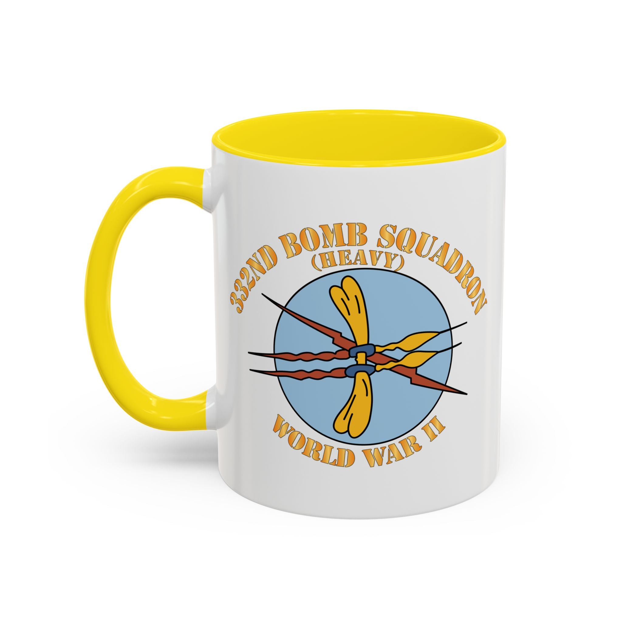 Accent Coffee Mug - AAC - 332nd Bomb Squadron WWII X 300