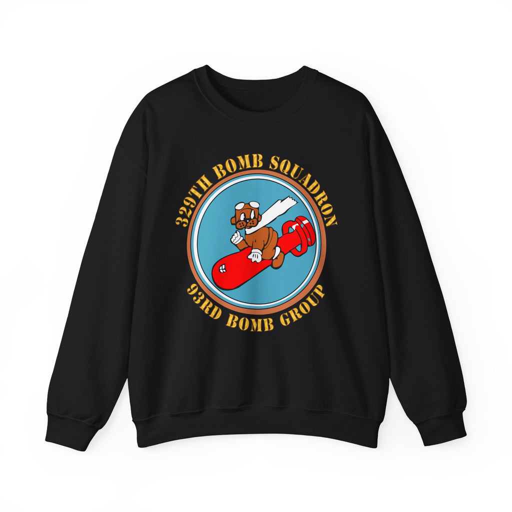 Crewneck Sweatshirt - AAC - 329th Bomb Squadron,93rd Bomb Group - WWII - USAAF