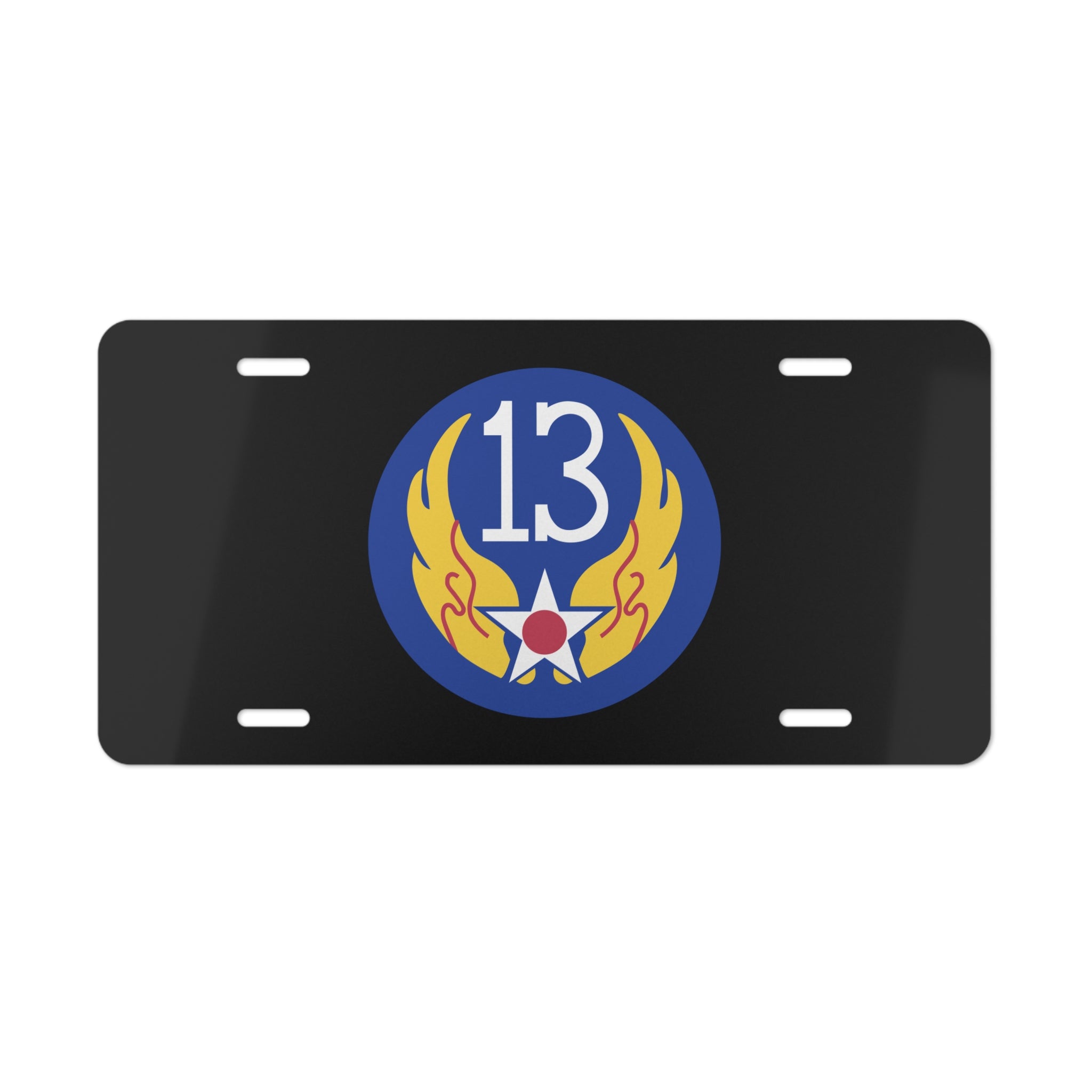 License Plate - AAC - SSI - 13th Air Force wo Txt X 300