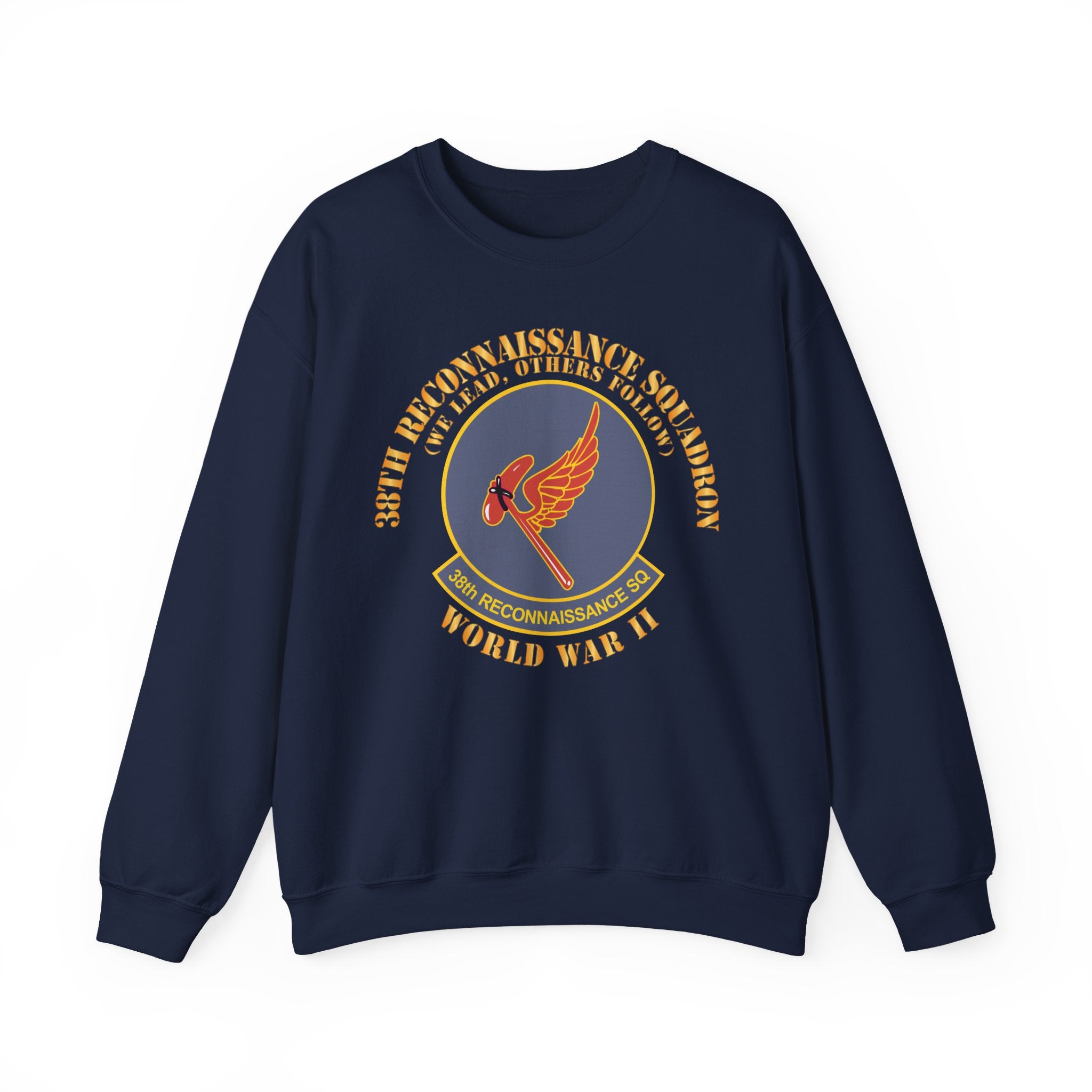 Crewneck Sweatshirt - AAC - 38th Reconnaissance Squadron - WWII X 300