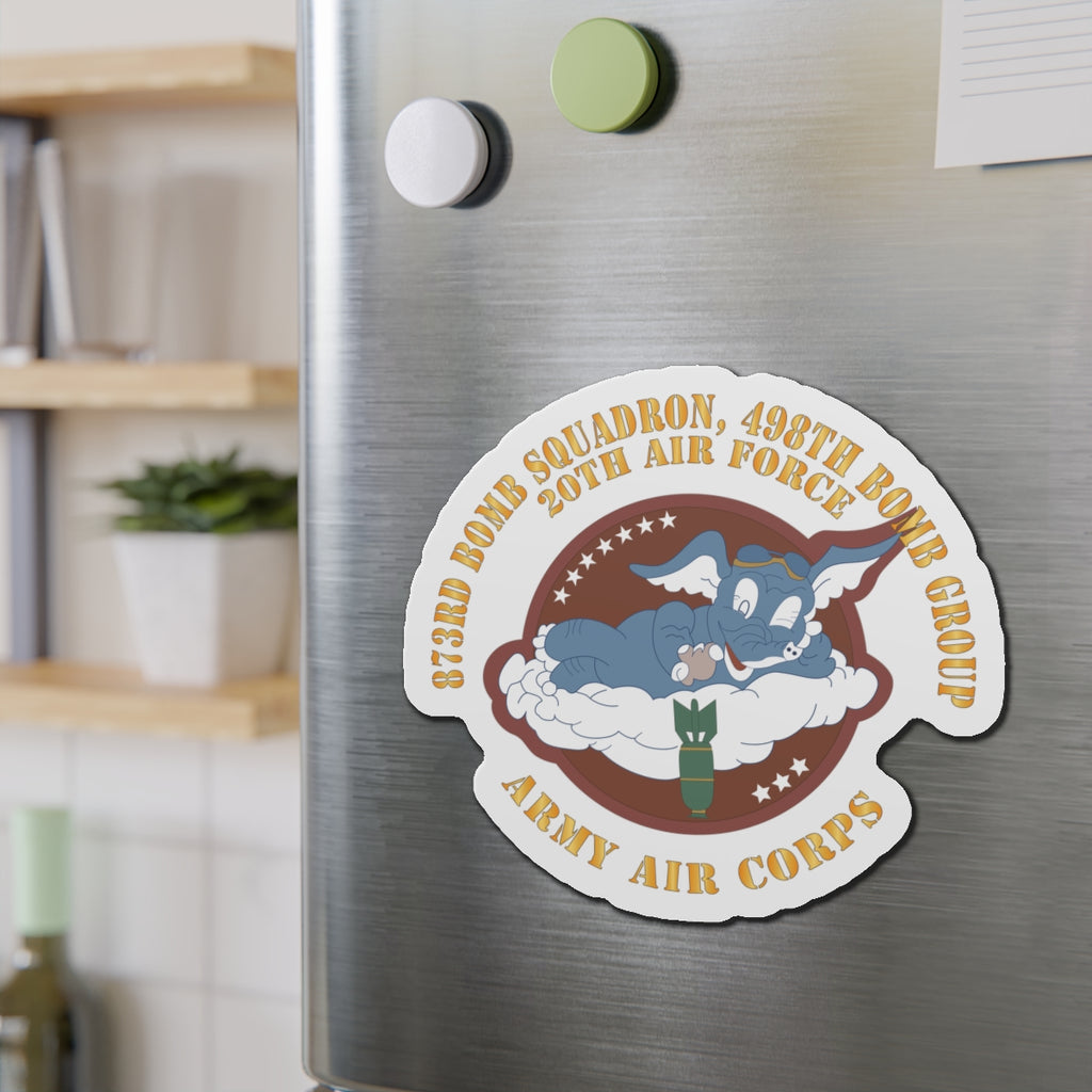Die-Cut Magnets - AAC - 873rd Bomb Squadron, 498th Bomb Group - 20th AAF X 300