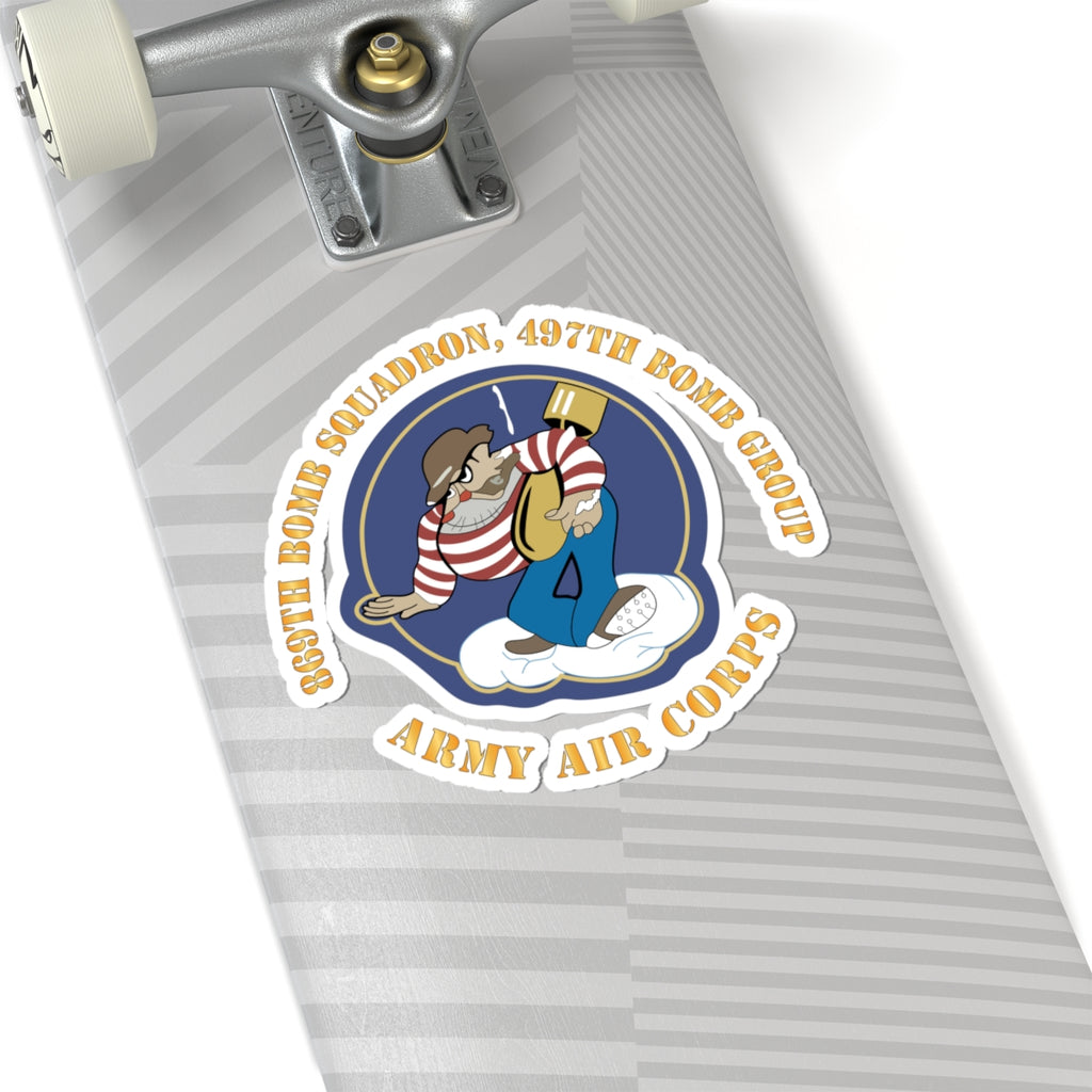 Kiss-Cut Stickers - AAC - 869th Bomb Squadron, 497th Bomb Group X 300
