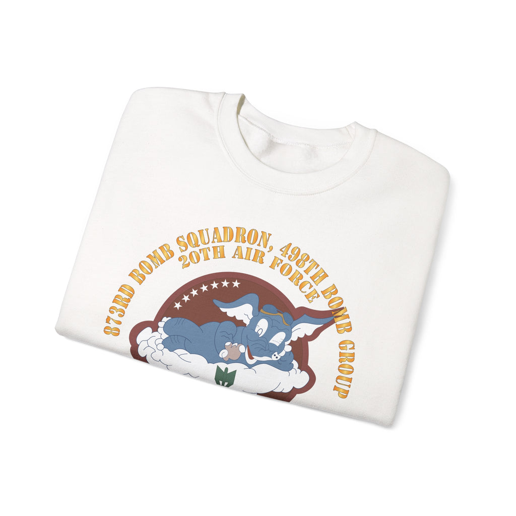 Crewneck Sweatshirt - AAC - 873rd Bomb Squadron, 498th Bomb Group - 20th AAF X 300