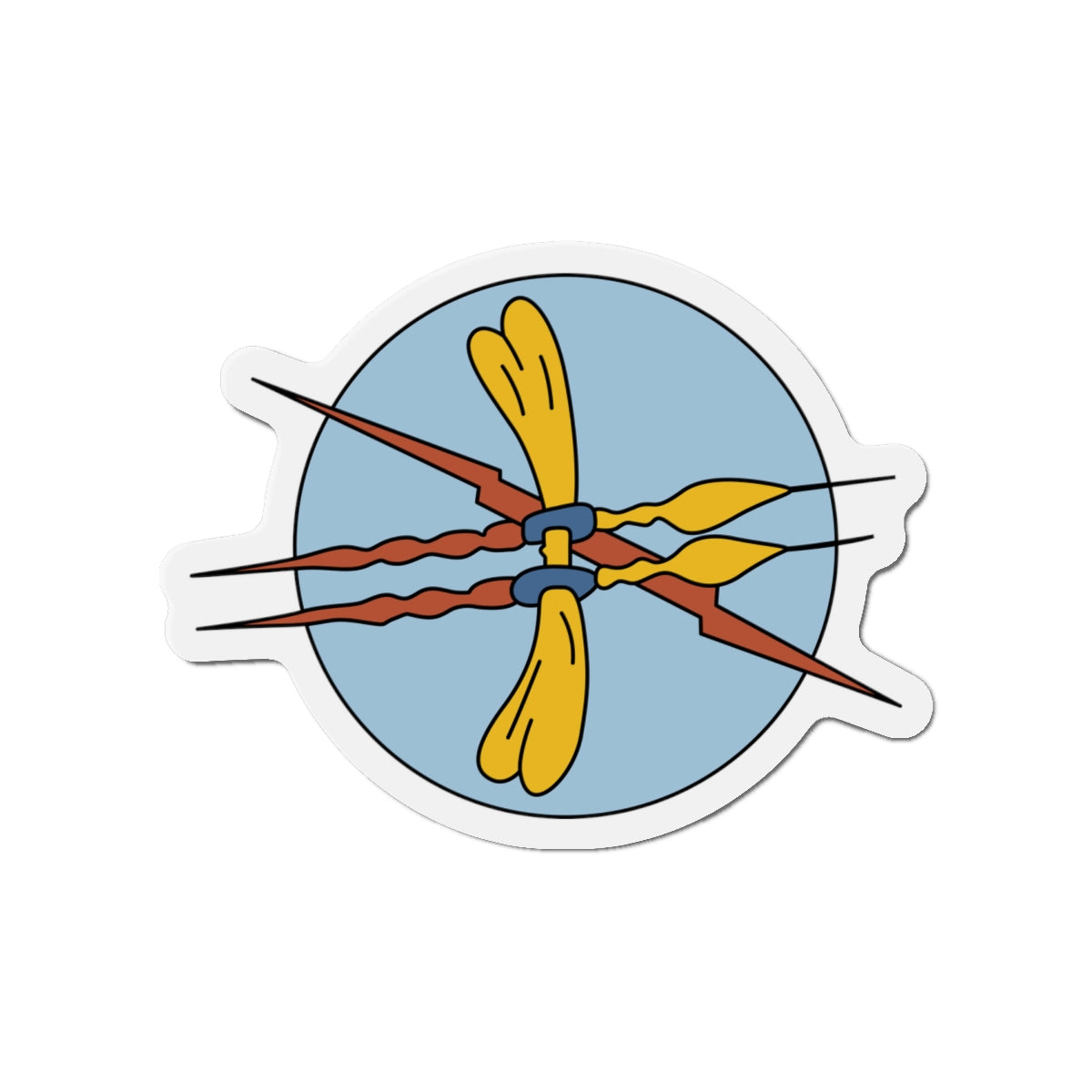 Die-Cut Magnets - AAC - 332nd Bomb Squadron WWII wo txt X 300