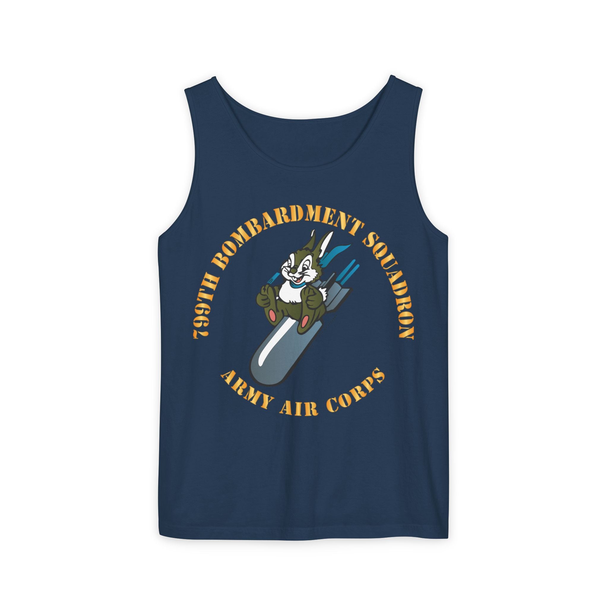 Unisex Garment-Dyed Tank Top - AAC - 799th Bombardment Squadron X 300