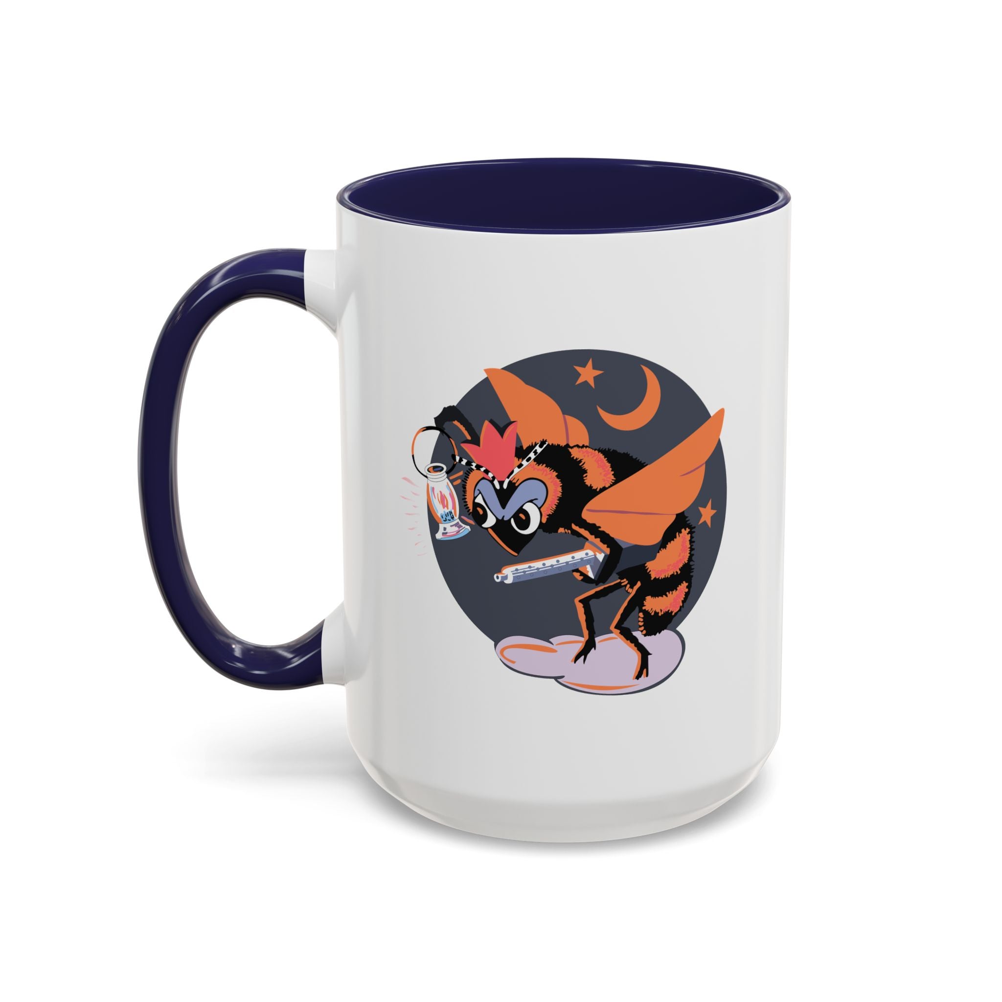 Accent Coffee Mug - AAC - 418th Night Fighter Squadron wo txt X 300