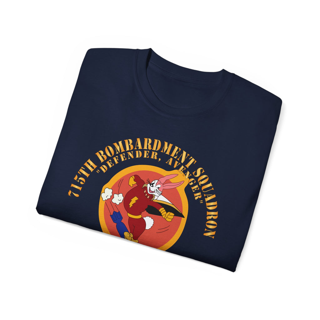 Unisex Ultra Cotton Tee - ACC - 715th  Bombardment Squadron - Defender, Avenger - World War II X 300