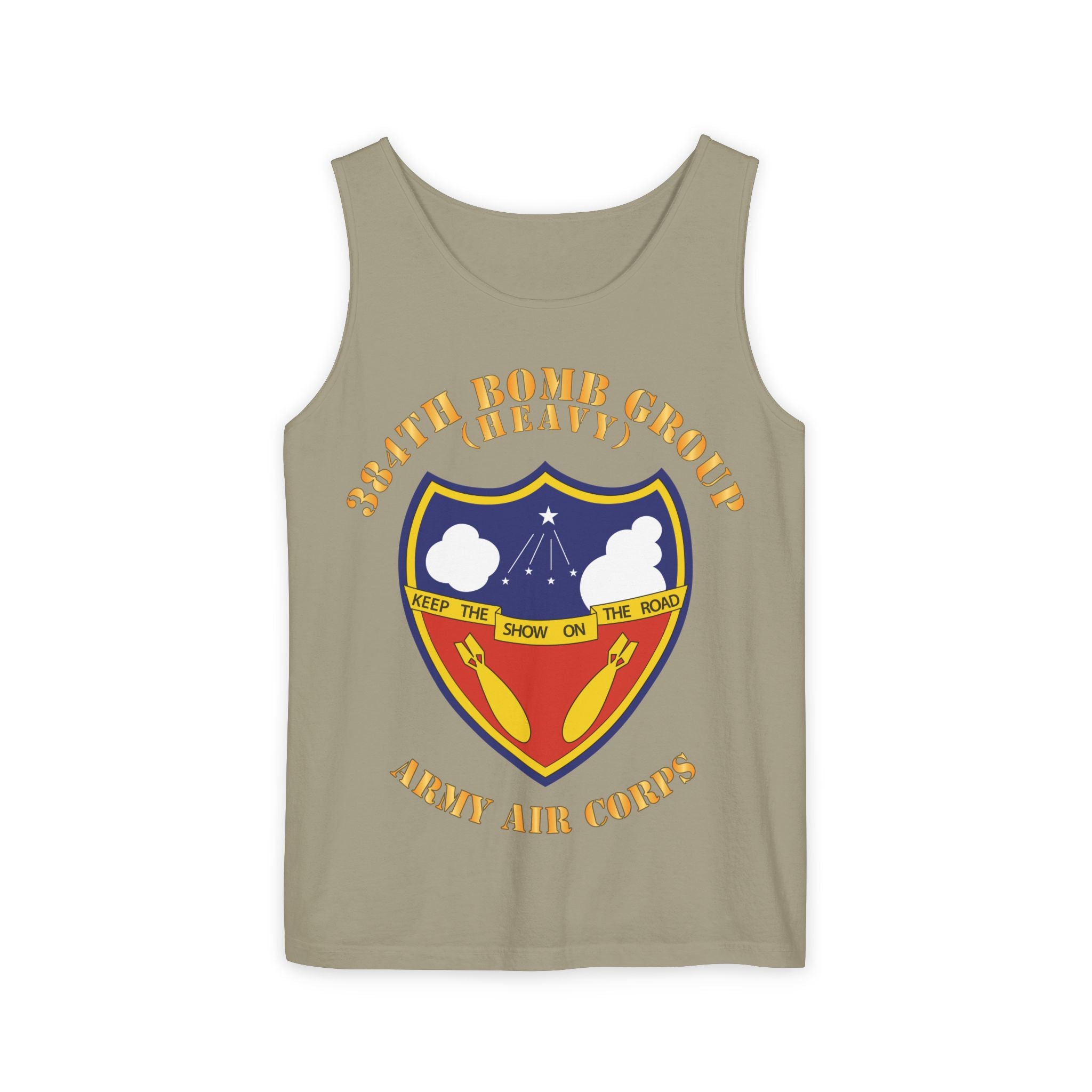 Unisex Garment-Dyed Tank Top - AAC - 384th Bomb Group X 300