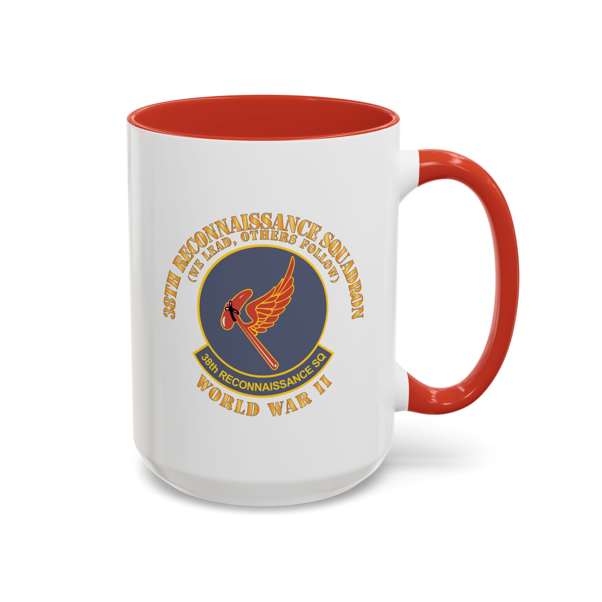 Accent Coffee Mug - AAC - 38th Reconnaissance Squadron - WWII X 300