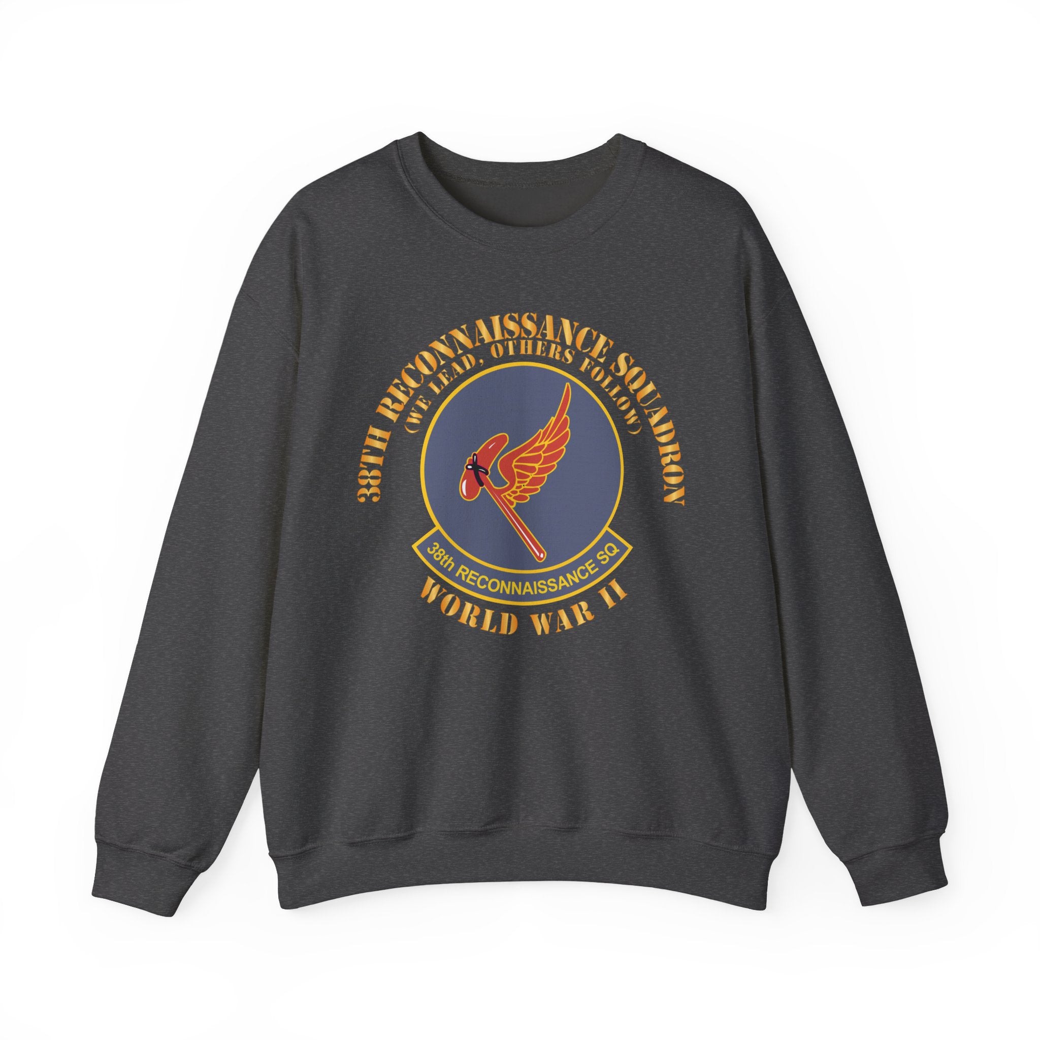 Crewneck Sweatshirt - AAC - 38th Reconnaissance Squadron - WWII X 300