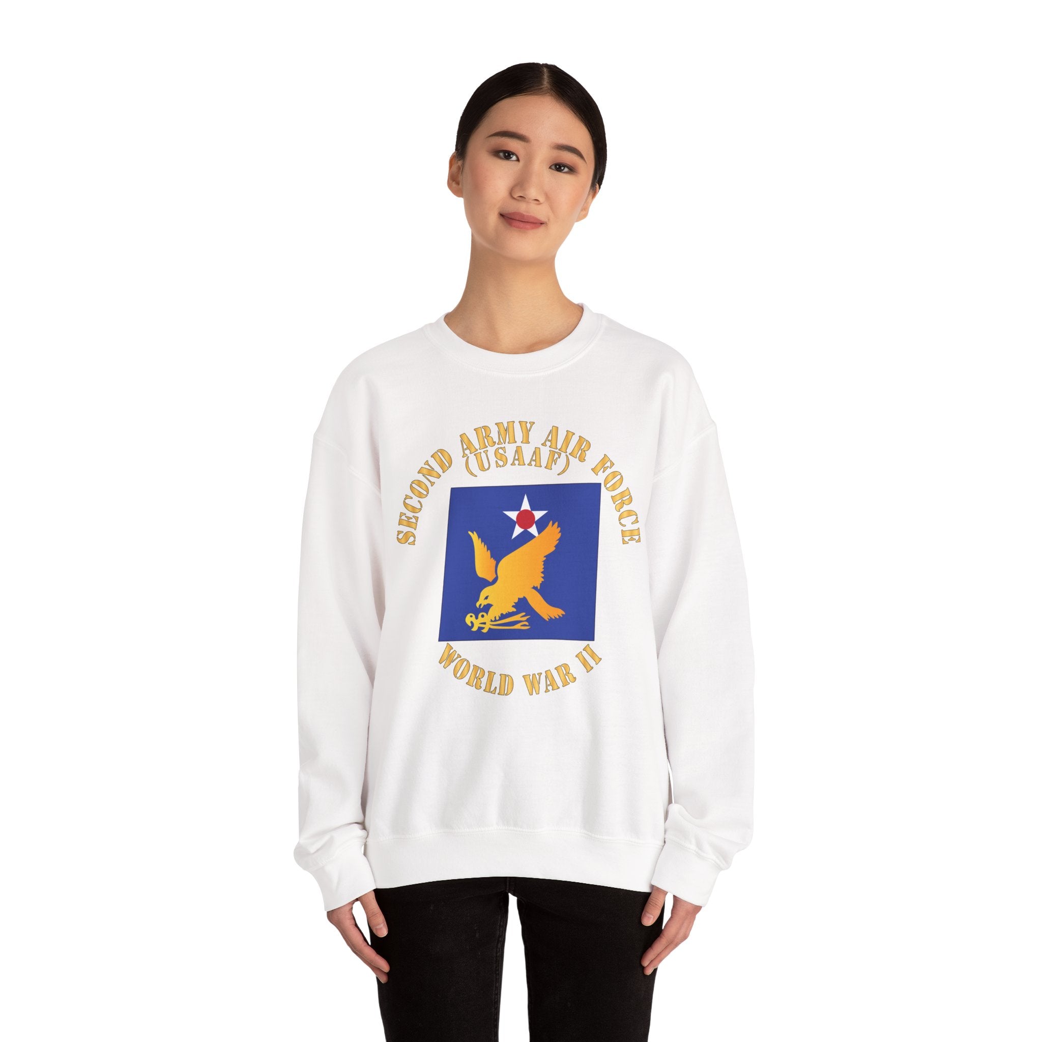 Crewneck Sweatshirt - SSI - AAC - 2nd Air Force - WWII - USAAF x 300