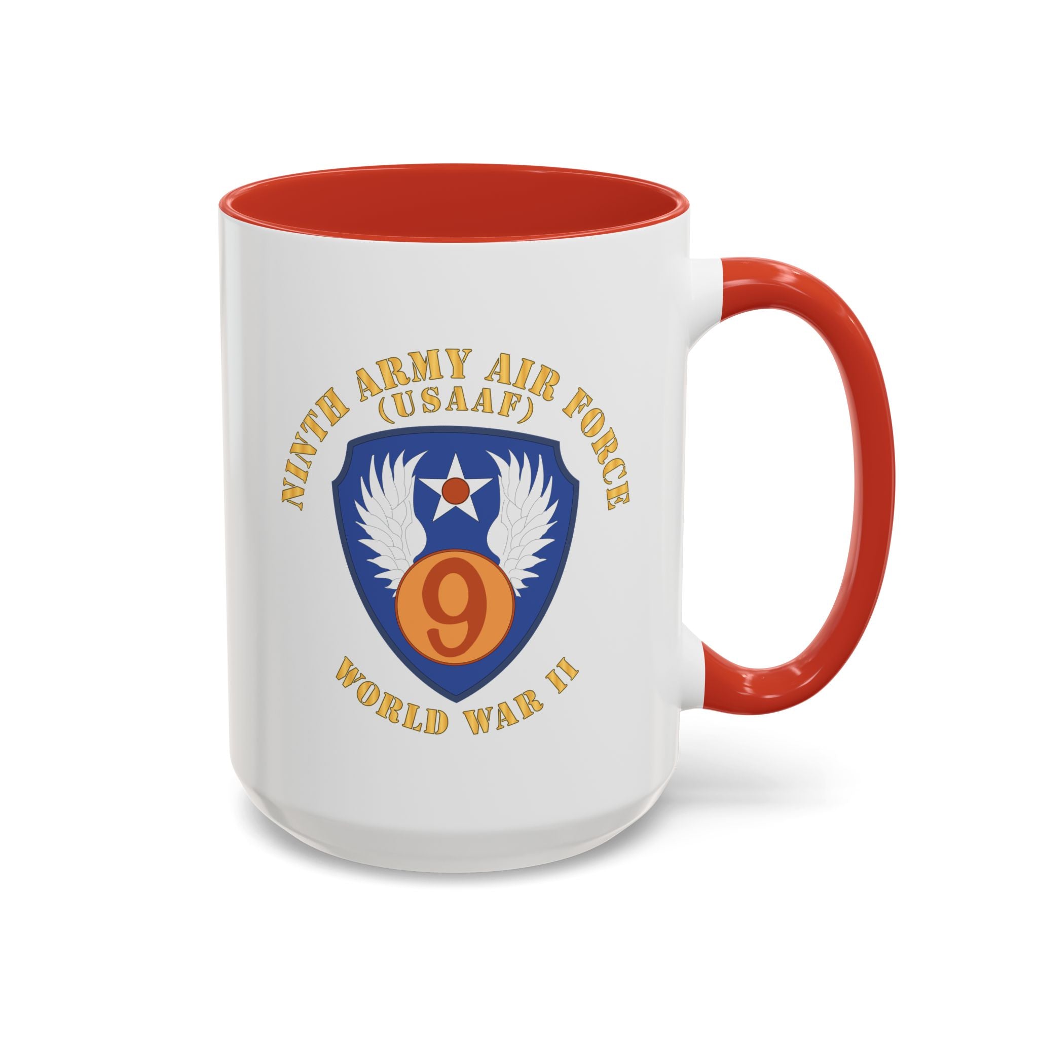 Accent Coffee Mug - AAC - SSI - 9th Air Force - WWII - USAAF x 300