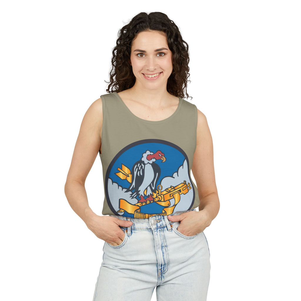 Unisex Garment-Dyed Tank Top - AAC - 826th Bomb Squadron, 484th Bomb Group - 15th AAF wo txt  X 300