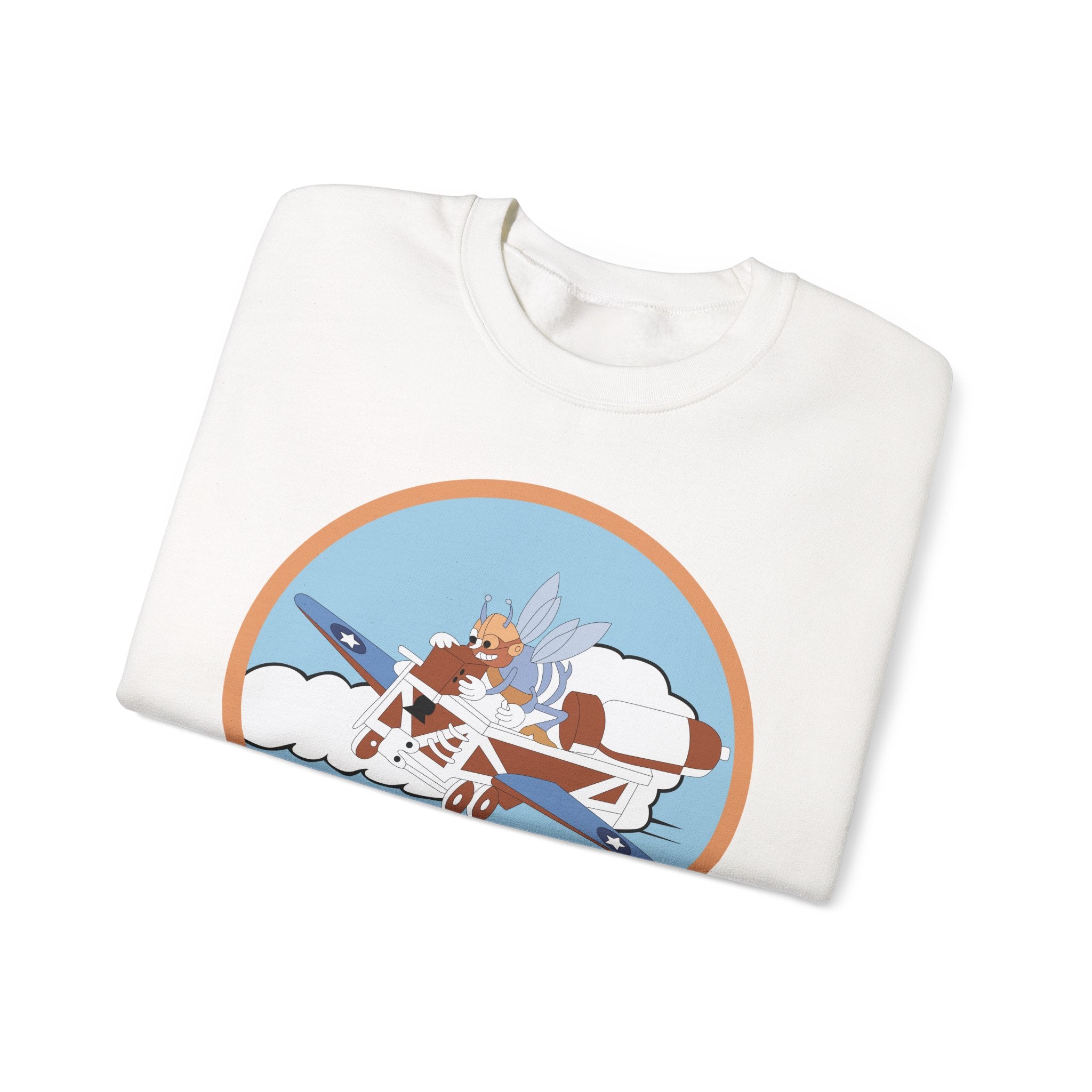 Crewneck Sweatshirt - AAC - 782nd Bomb Squadron, 465th Bomb Group - 15th AF wo Txt X 300