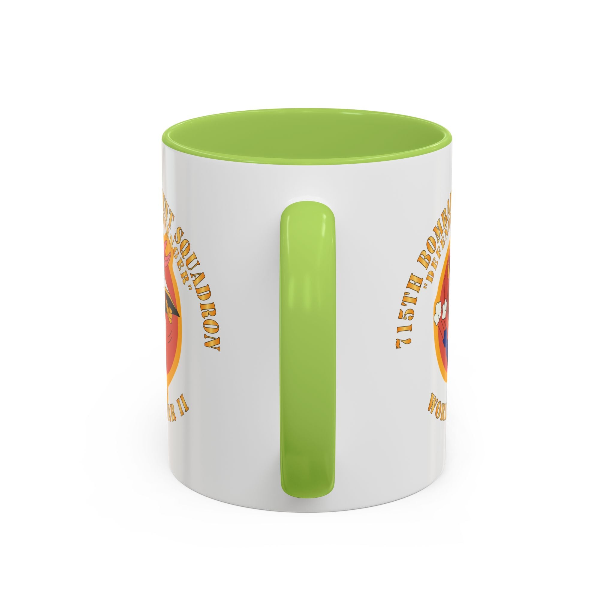 Accent Coffee Mug - ACC - 715th  Bombardment Squadron - Defender, Avenger - World War II X 300