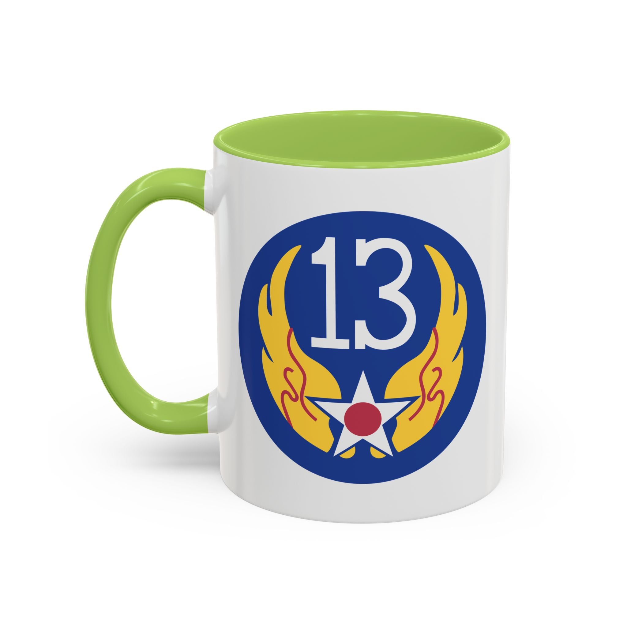 Accent Coffee Mug - AAC - SSI - 13th Air Force wo Txt X 300